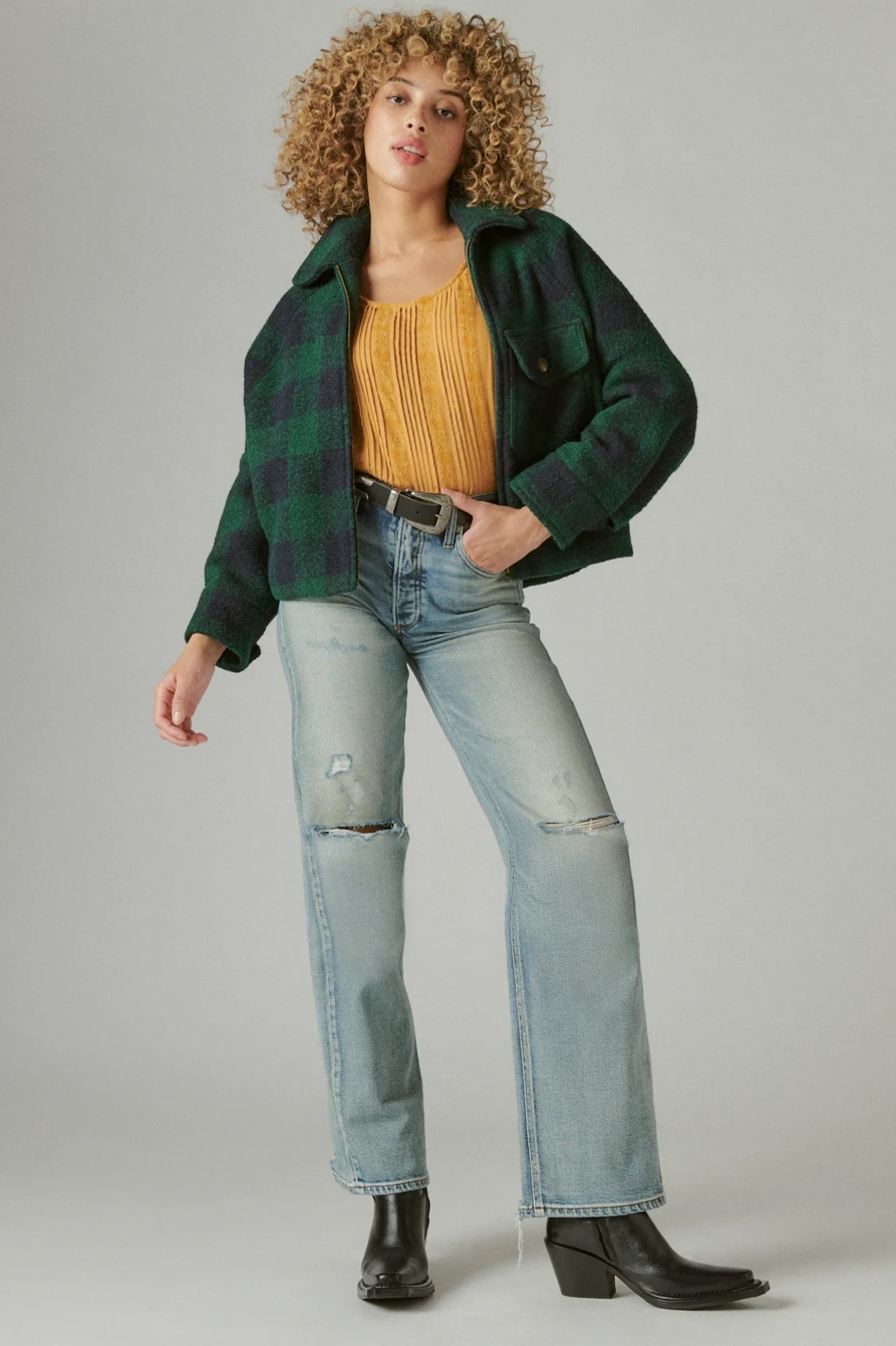 PLAID WOOL JACKET, image 2