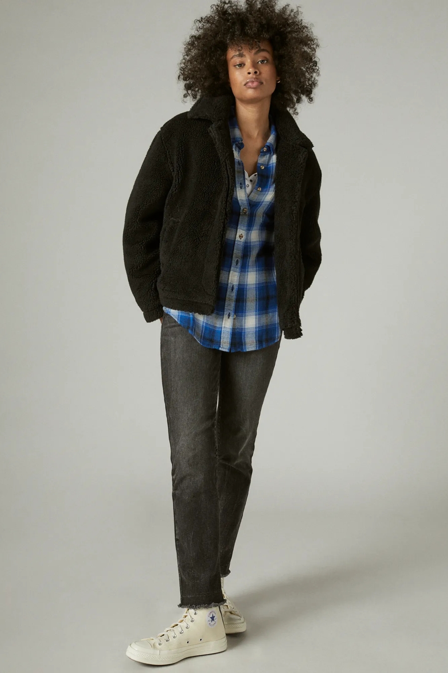 TRUCKER TEDDY JACKET, image 2