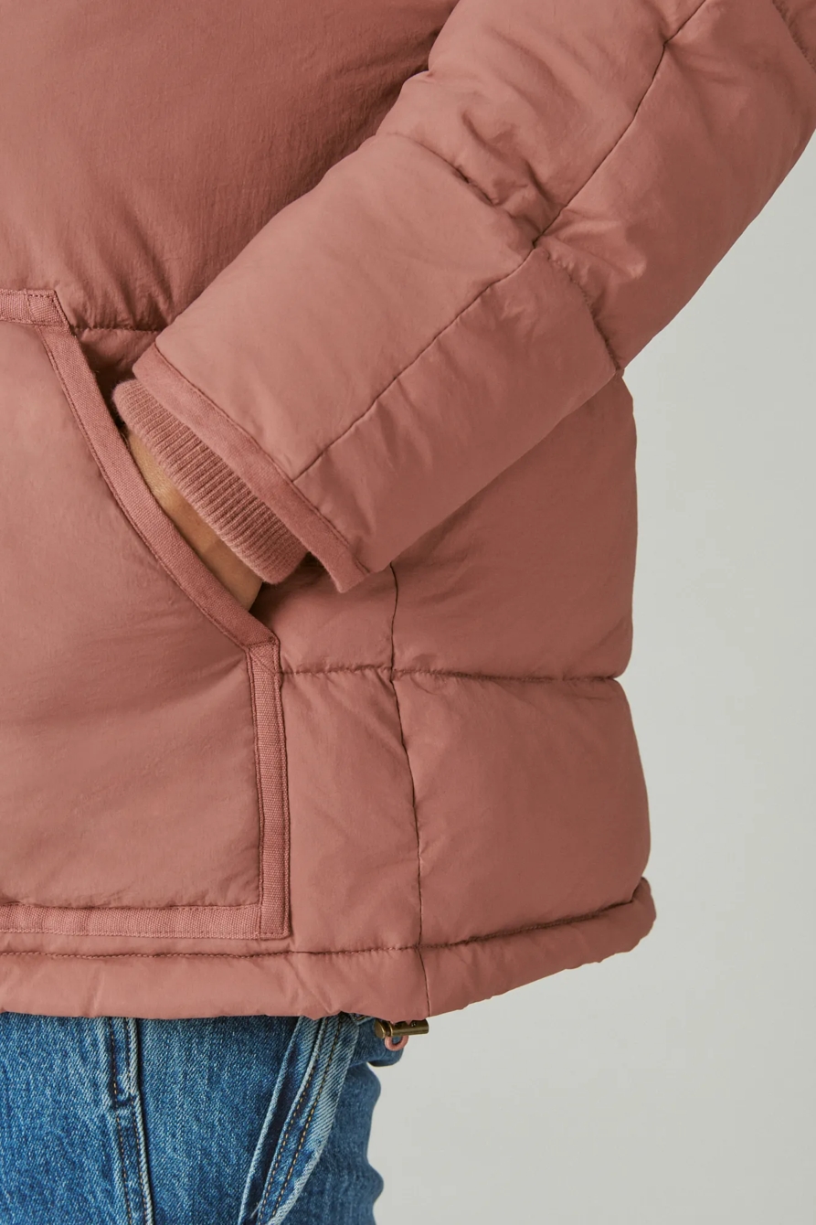 HOODED PUFFER JACKET, image 5