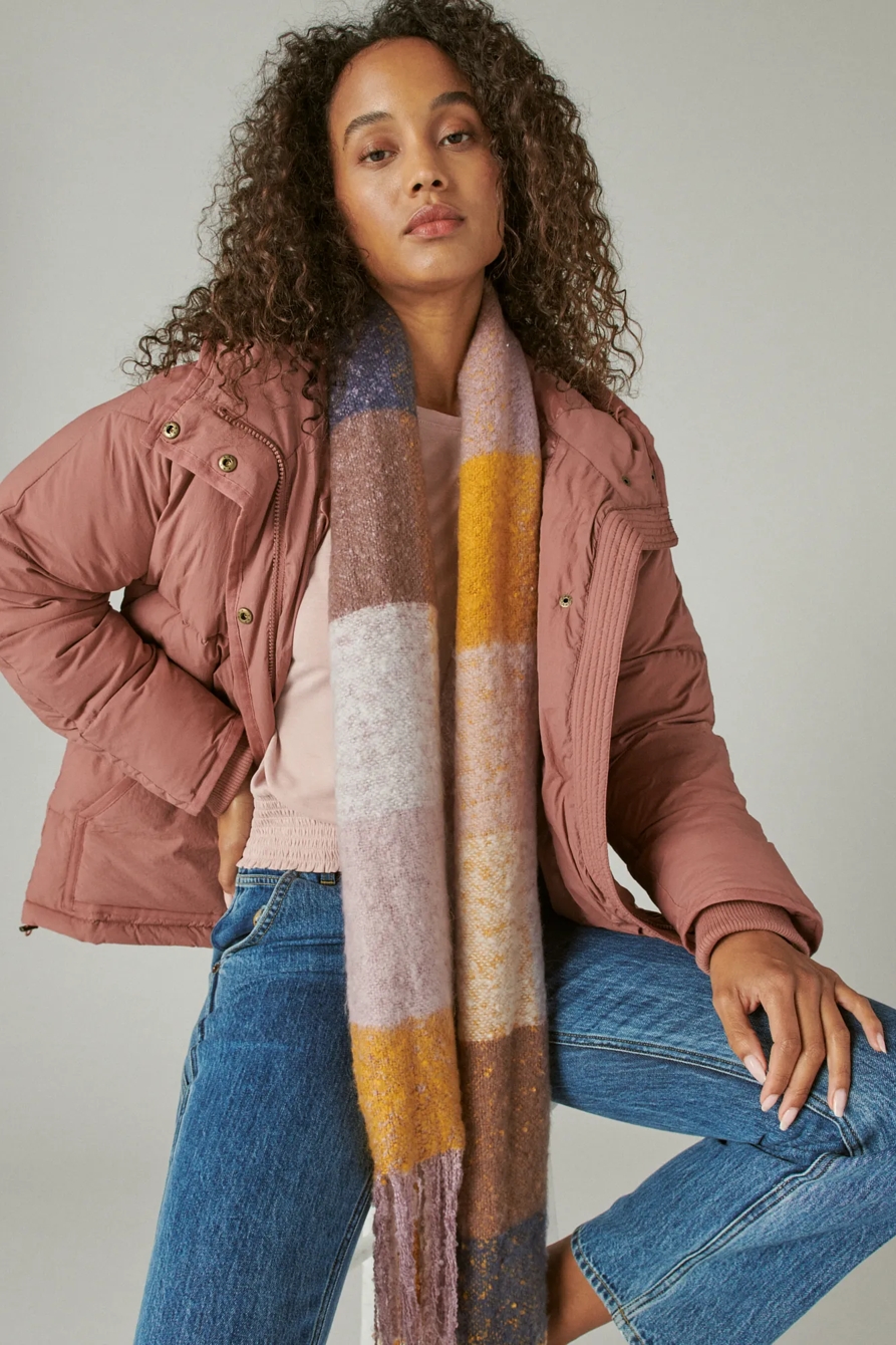 HOODED PUFFER JACKET, image 6