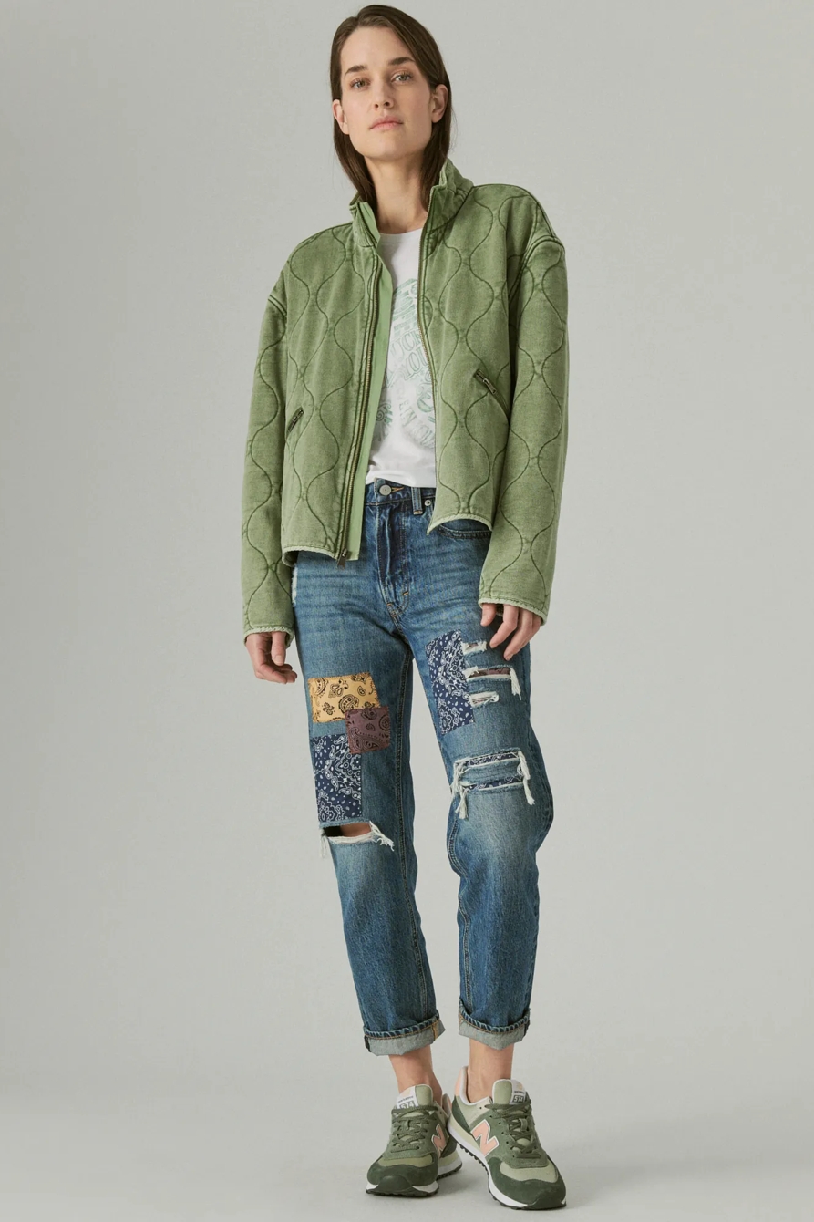 WASHED QUILTED JACKET, image 2
