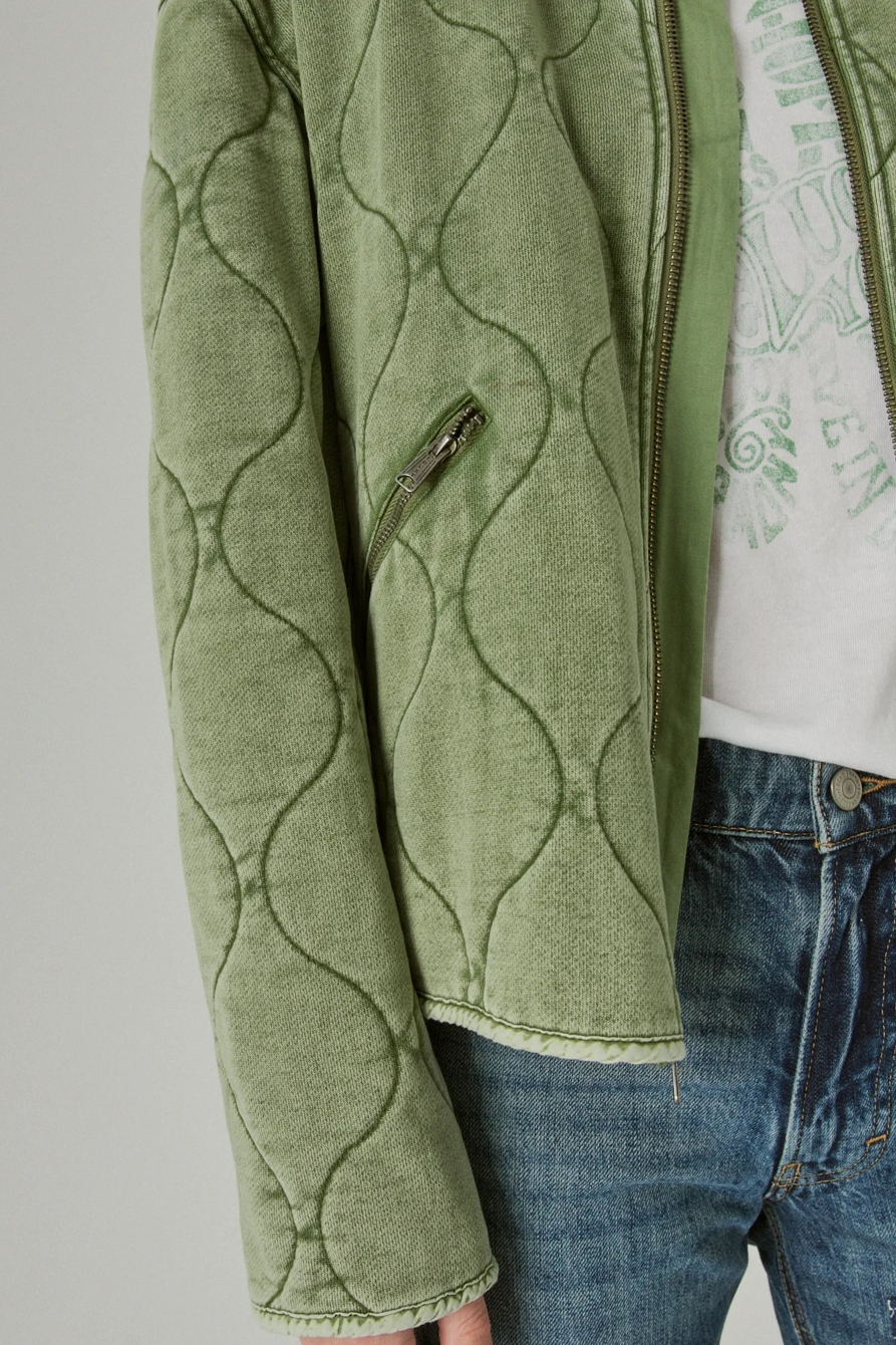 WASHED QUILTED JACKET, image 5