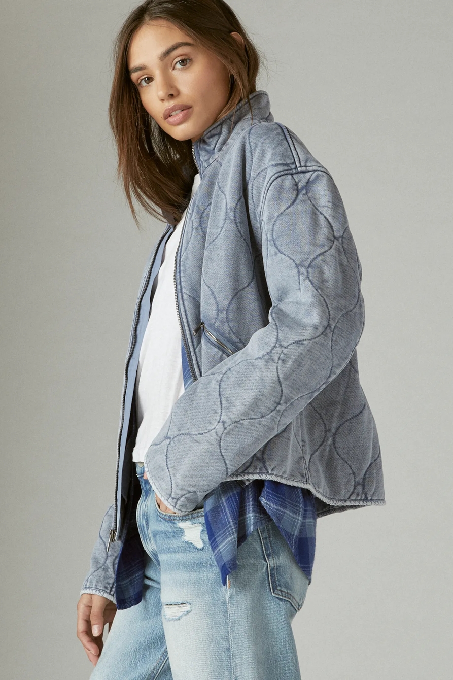 WASHED QUILTED JACKET, image 3