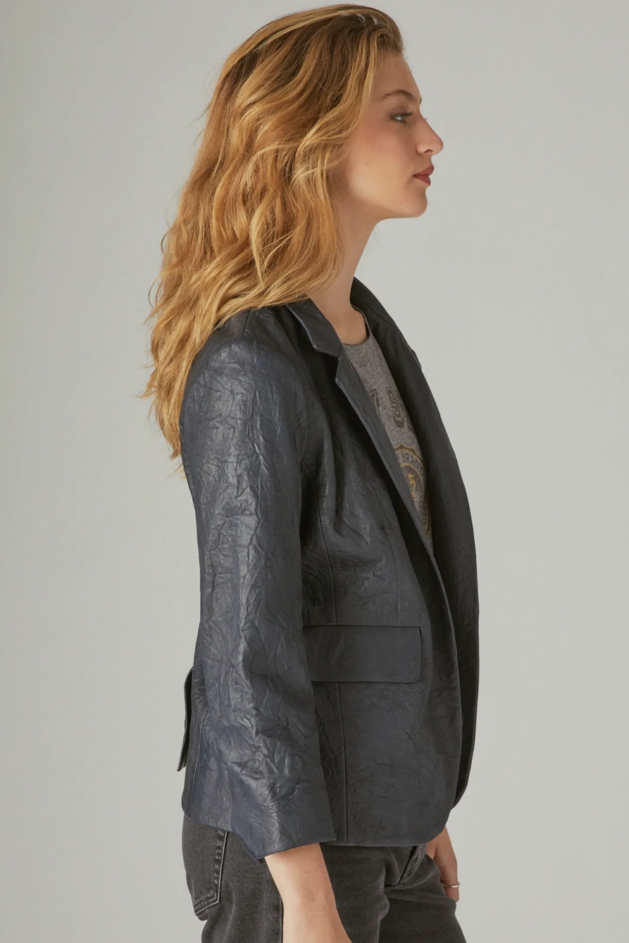 LEATHER BLAZER, image 2