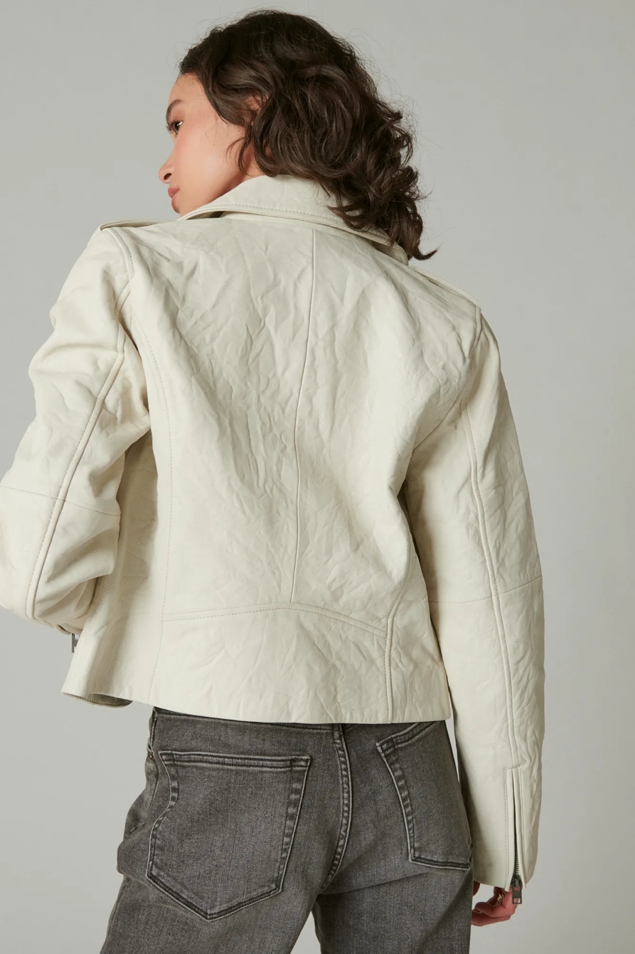 CLASSIC LEATHER MOTO JACKET, image 4
