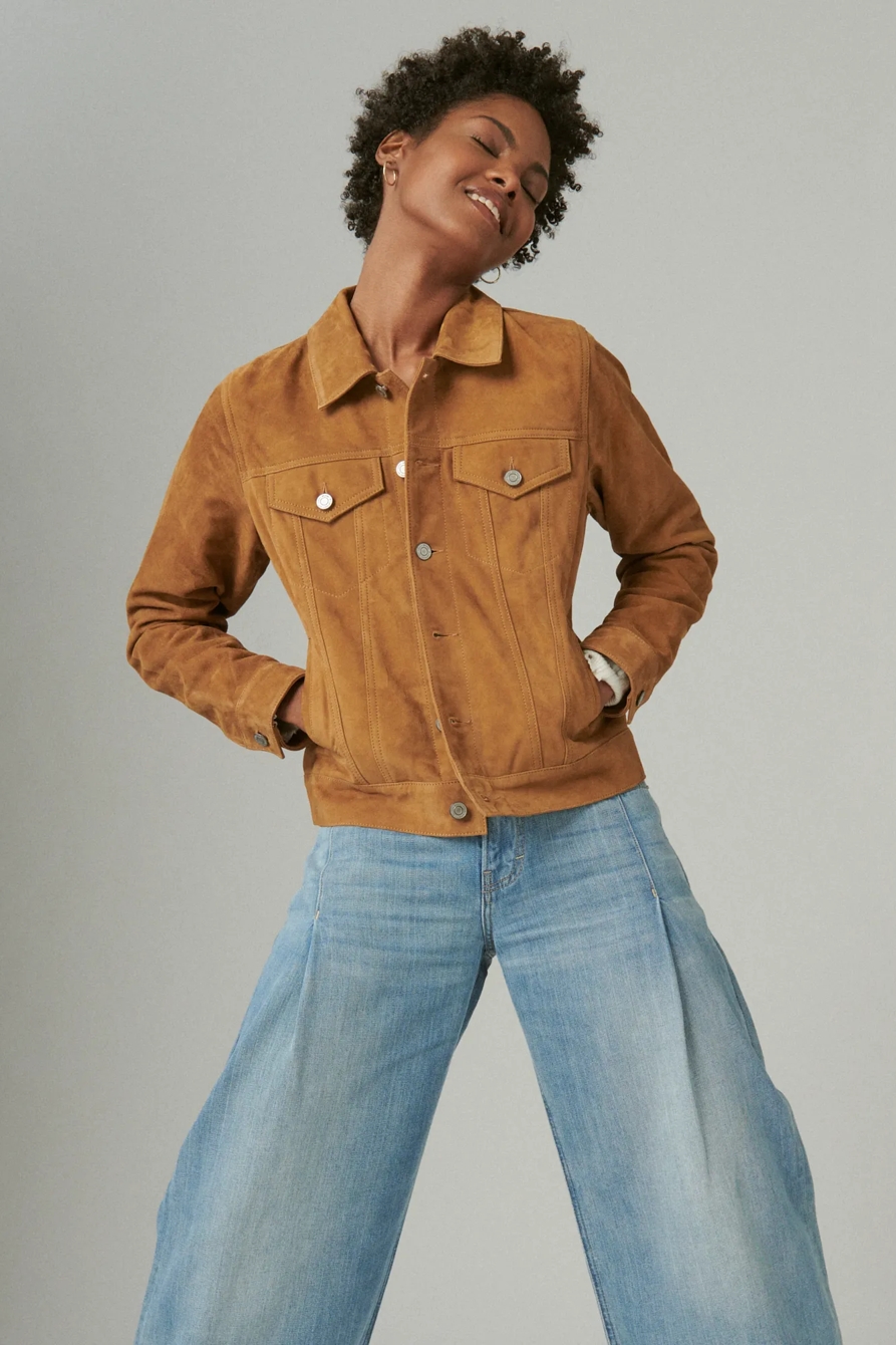 SUEDE TRUCKER JACKET, image 2