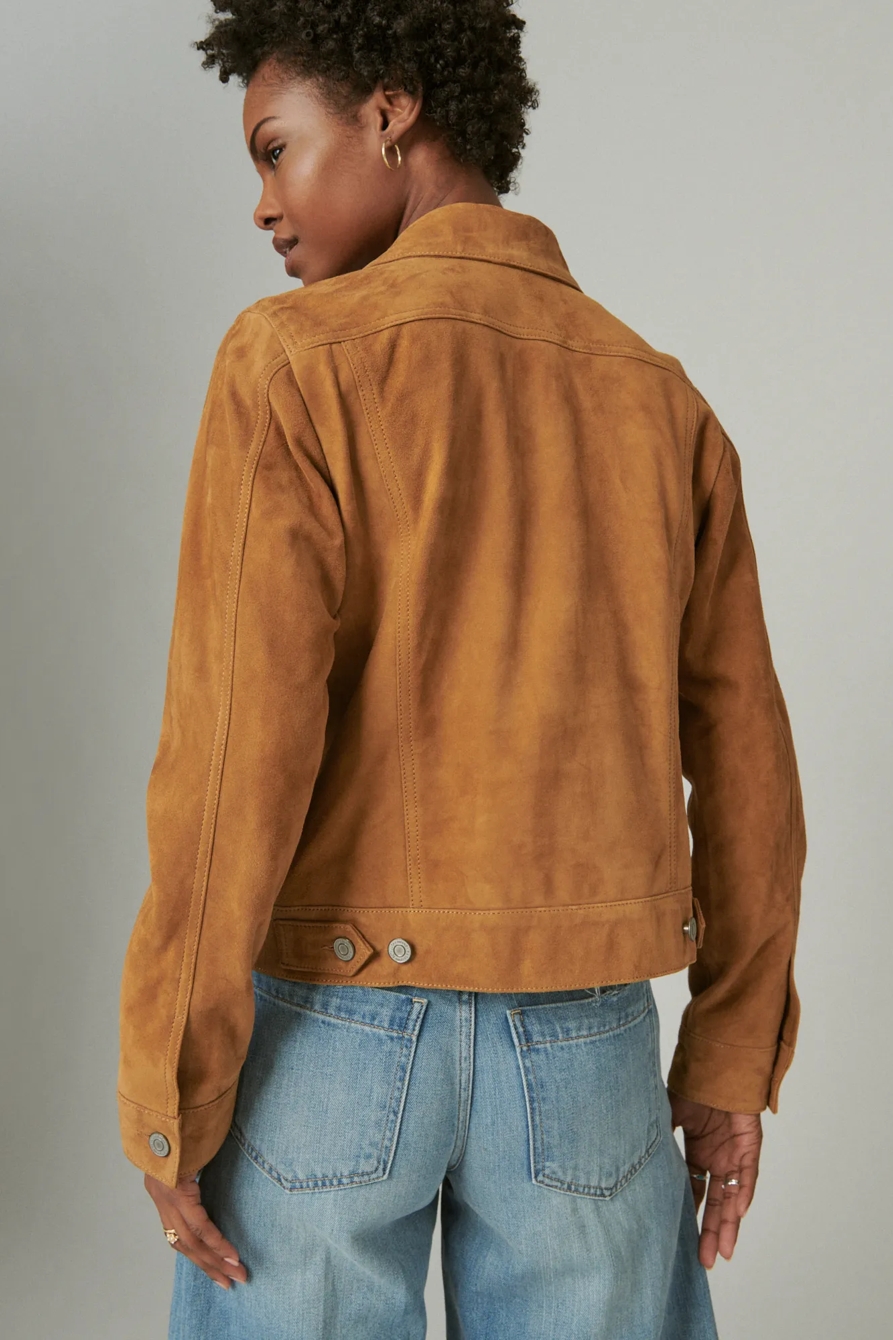 SUEDE TRUCKER JACKET, image 3