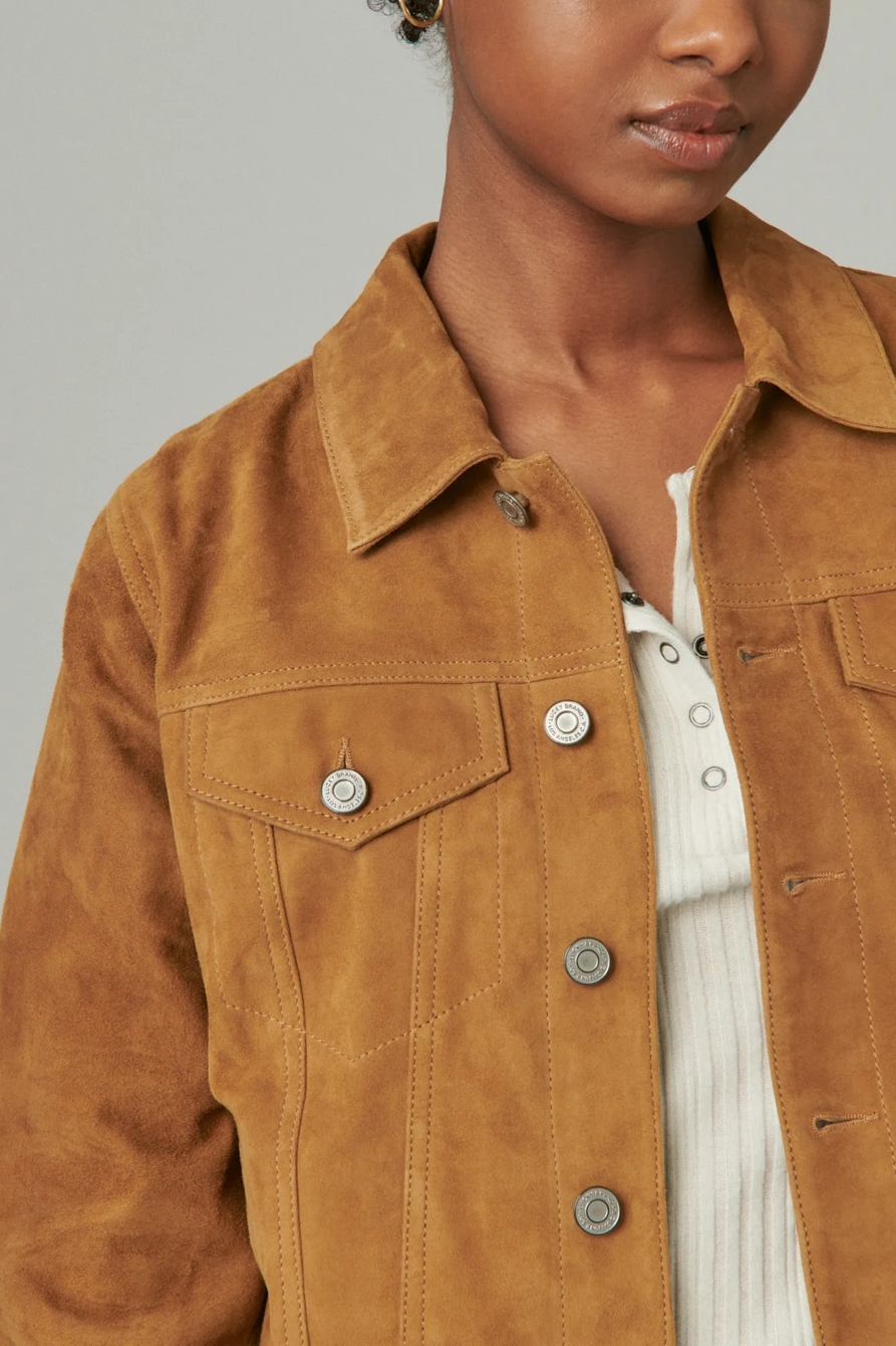 SUEDE TRUCKER JACKET, image 4