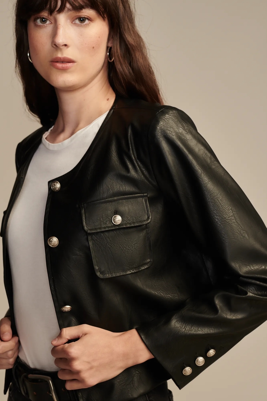 FAUX LEATHER JACKET, image 2