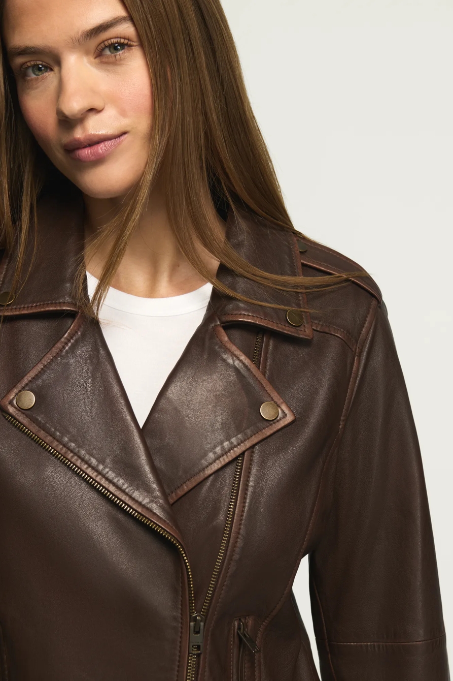 CLASSIC LEATHER MOTO JACKET, image 5