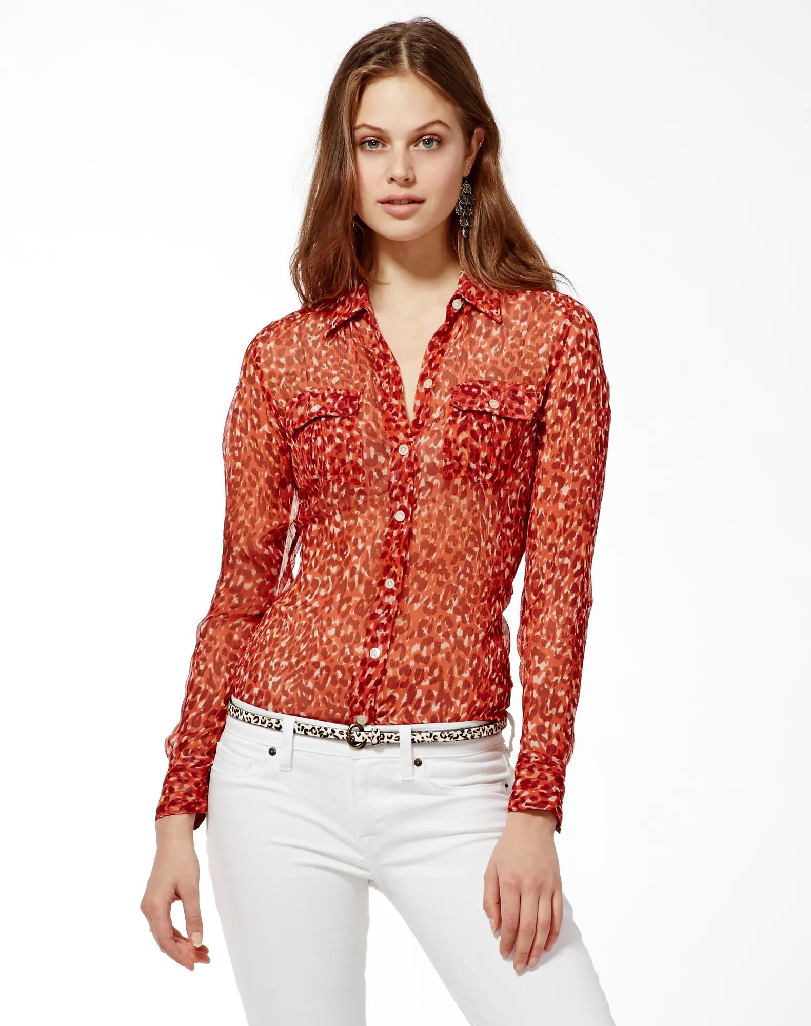 JANE MAYAN CHEETAH SHIRT, image 1