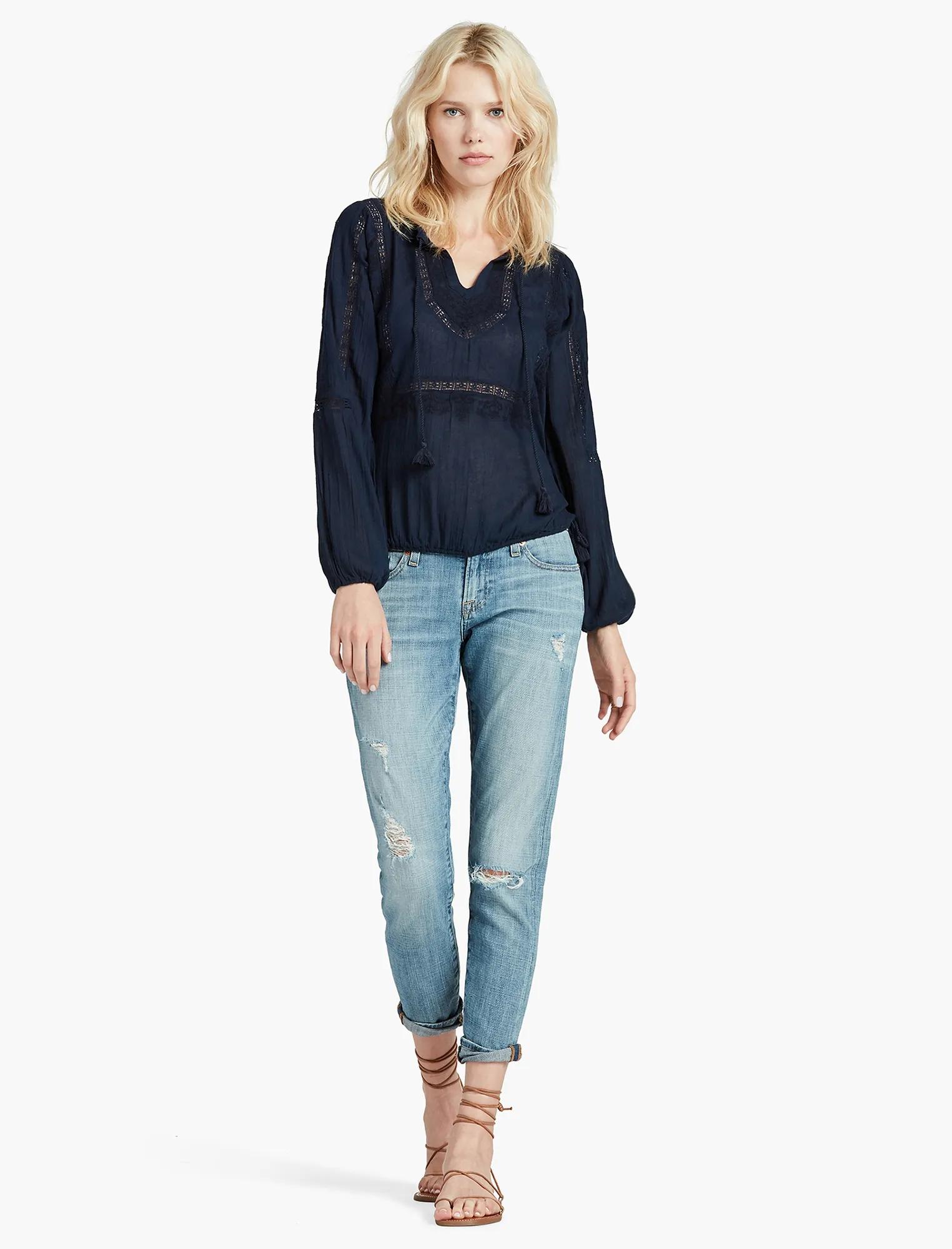 LACE INSERT TOP, image 2