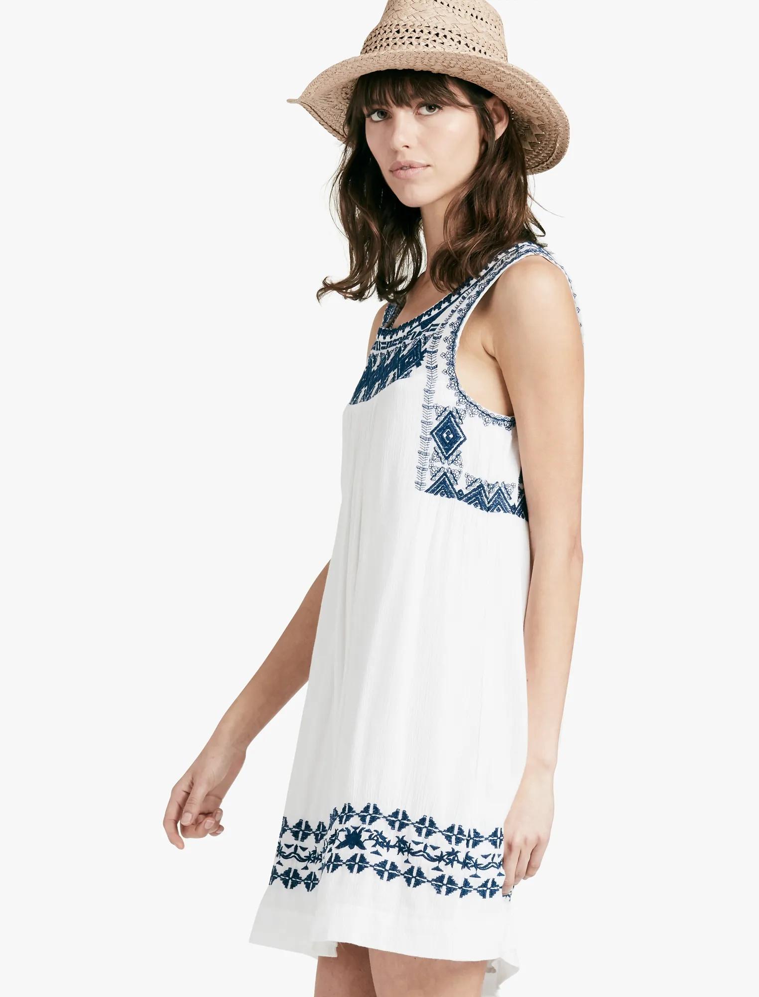 EMBROIDERED DRESS, image 1