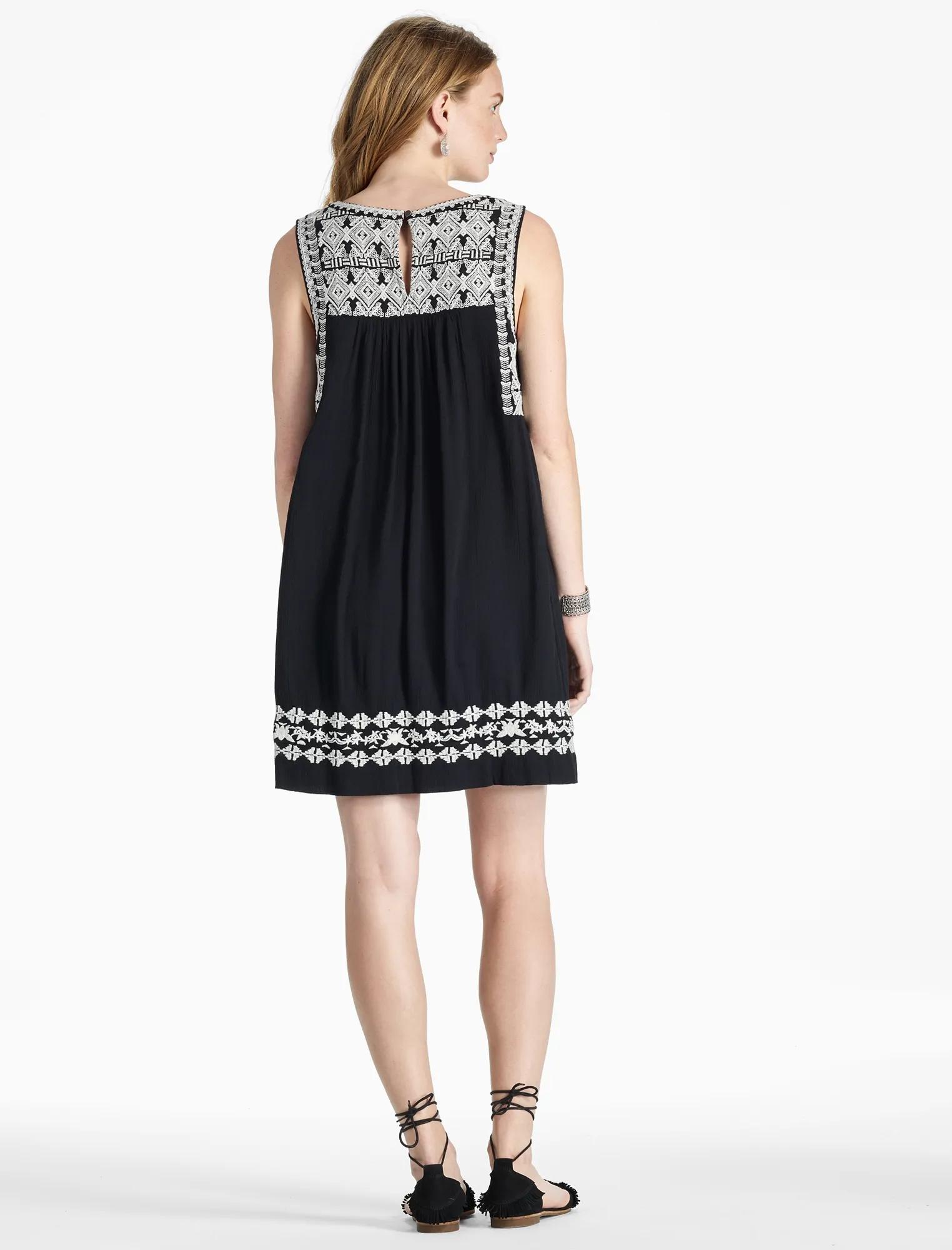 EMBROIDERED DRESS, image 3