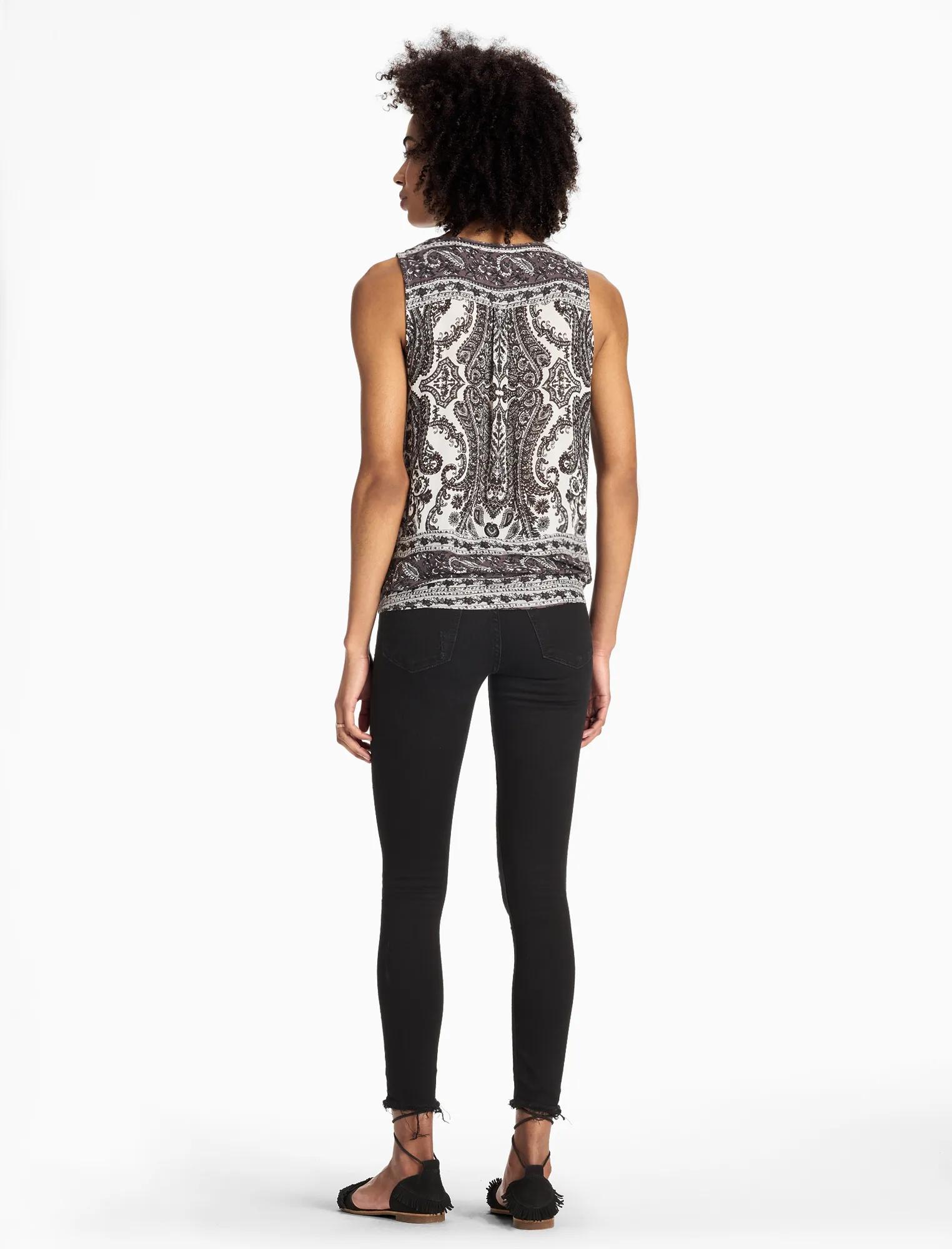 TIE FRONT TOP, image 3