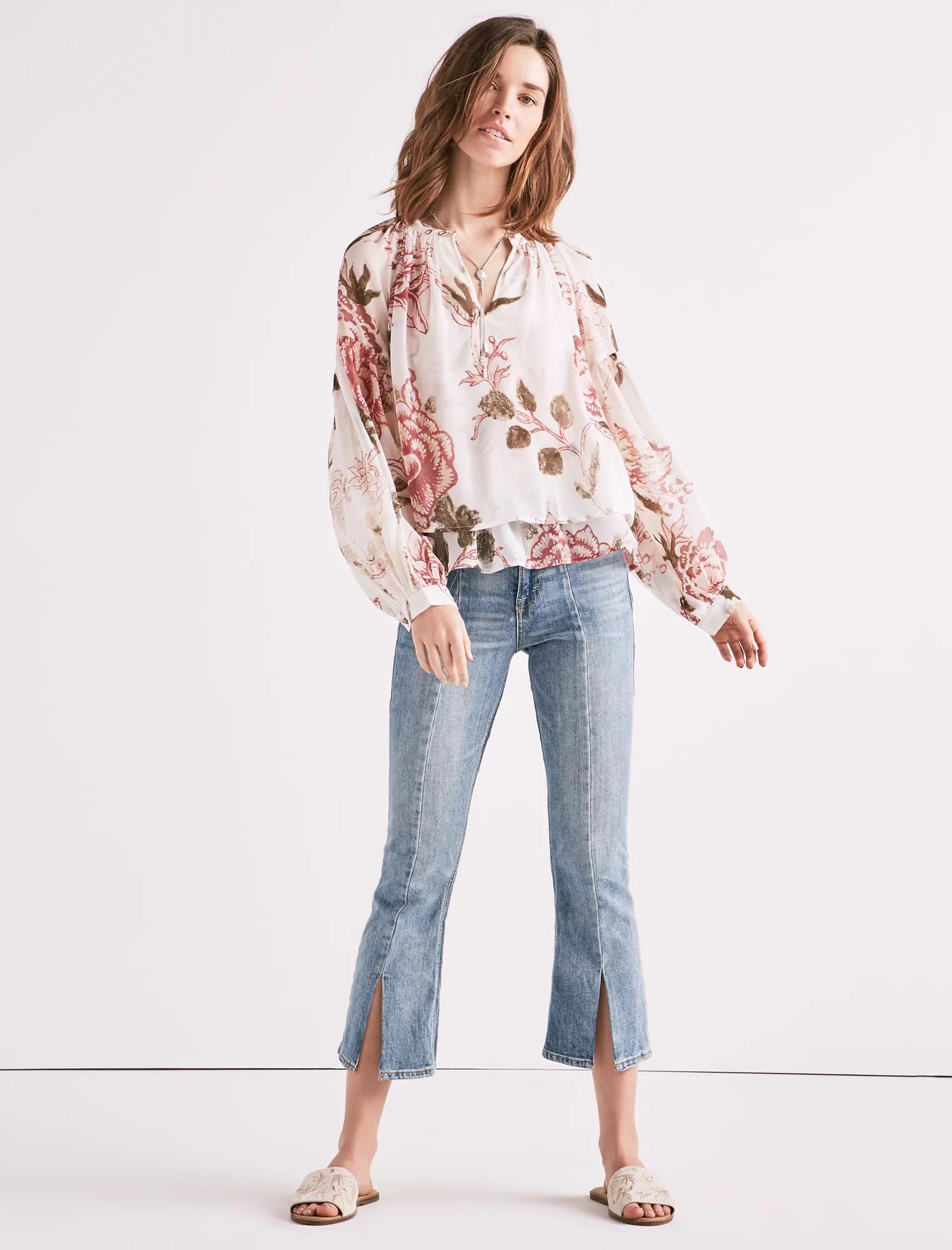 BLOUSON JENNA PEASANT TOP, image 2