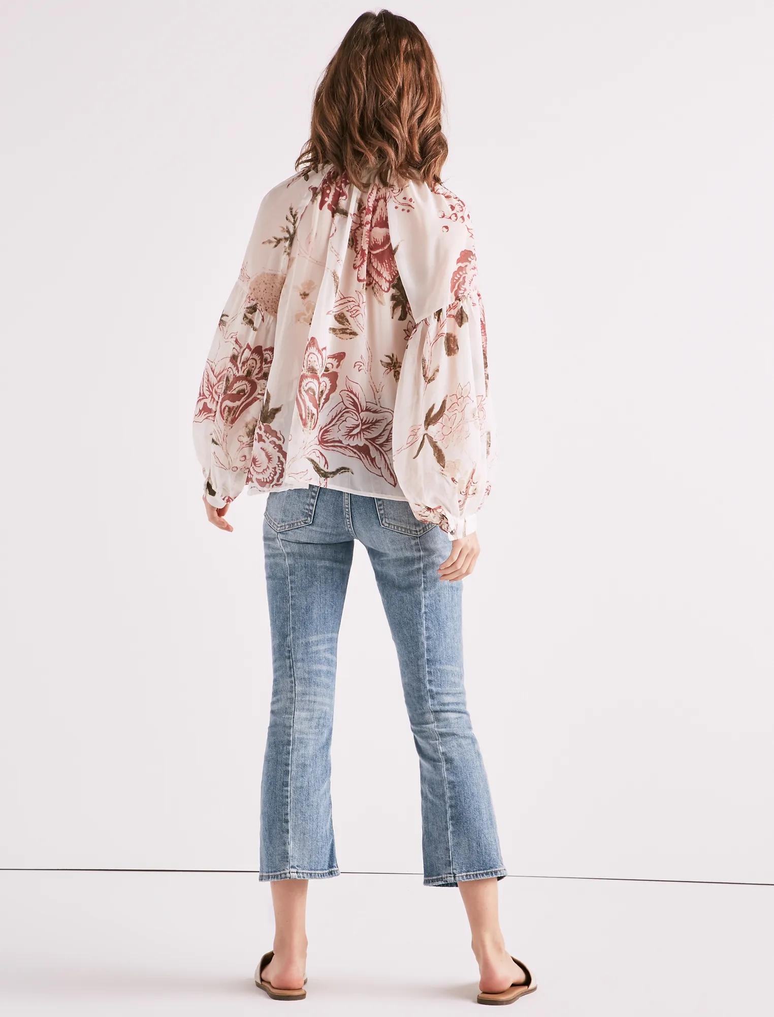 BLOUSON JENNA PEASANT TOP, image 3