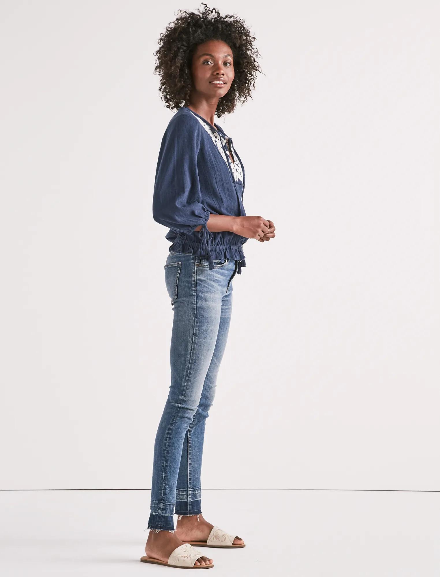 EMBROIDERED TASSEL TOP, image 2
