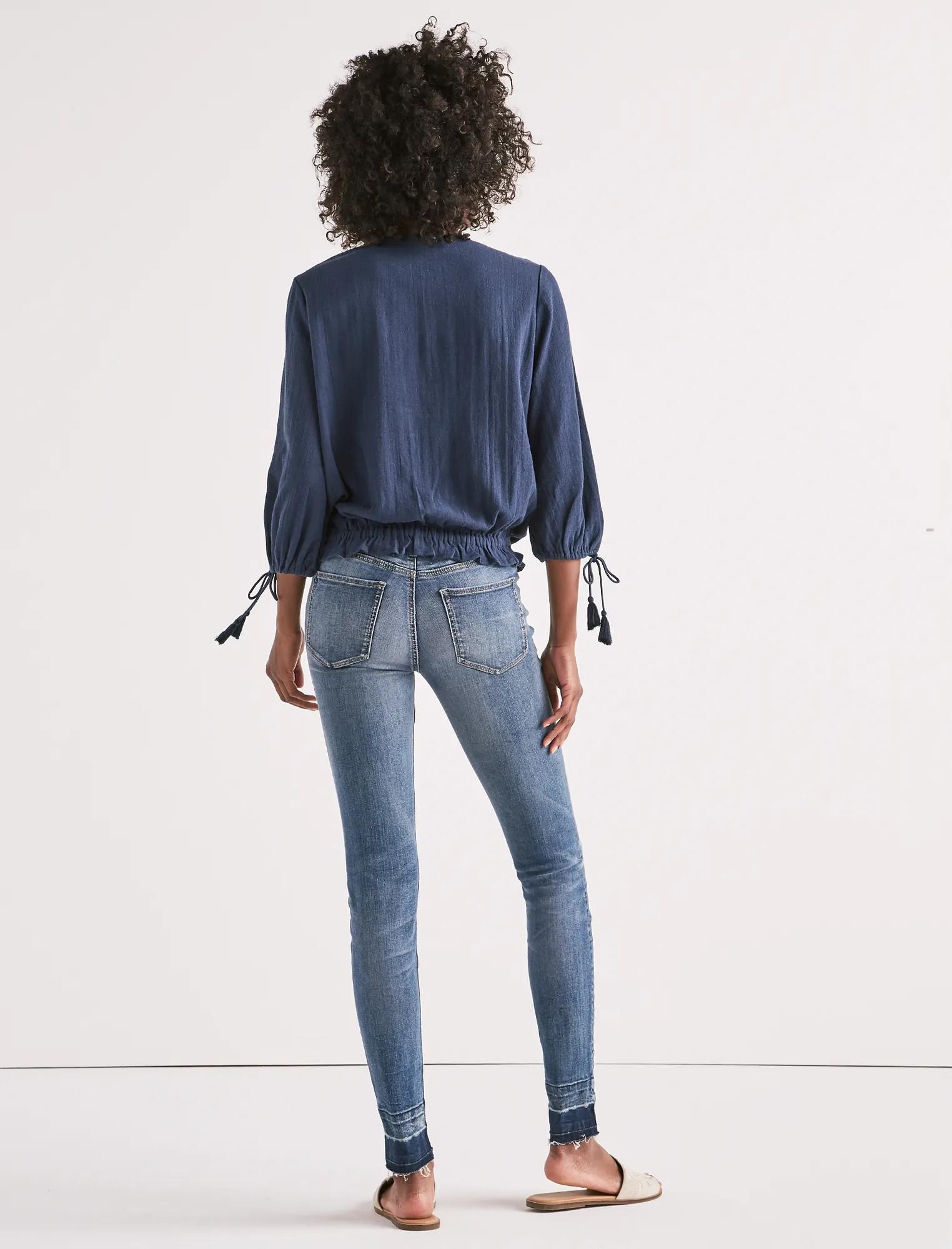 EMBROIDERED TASSEL TOP, image 3