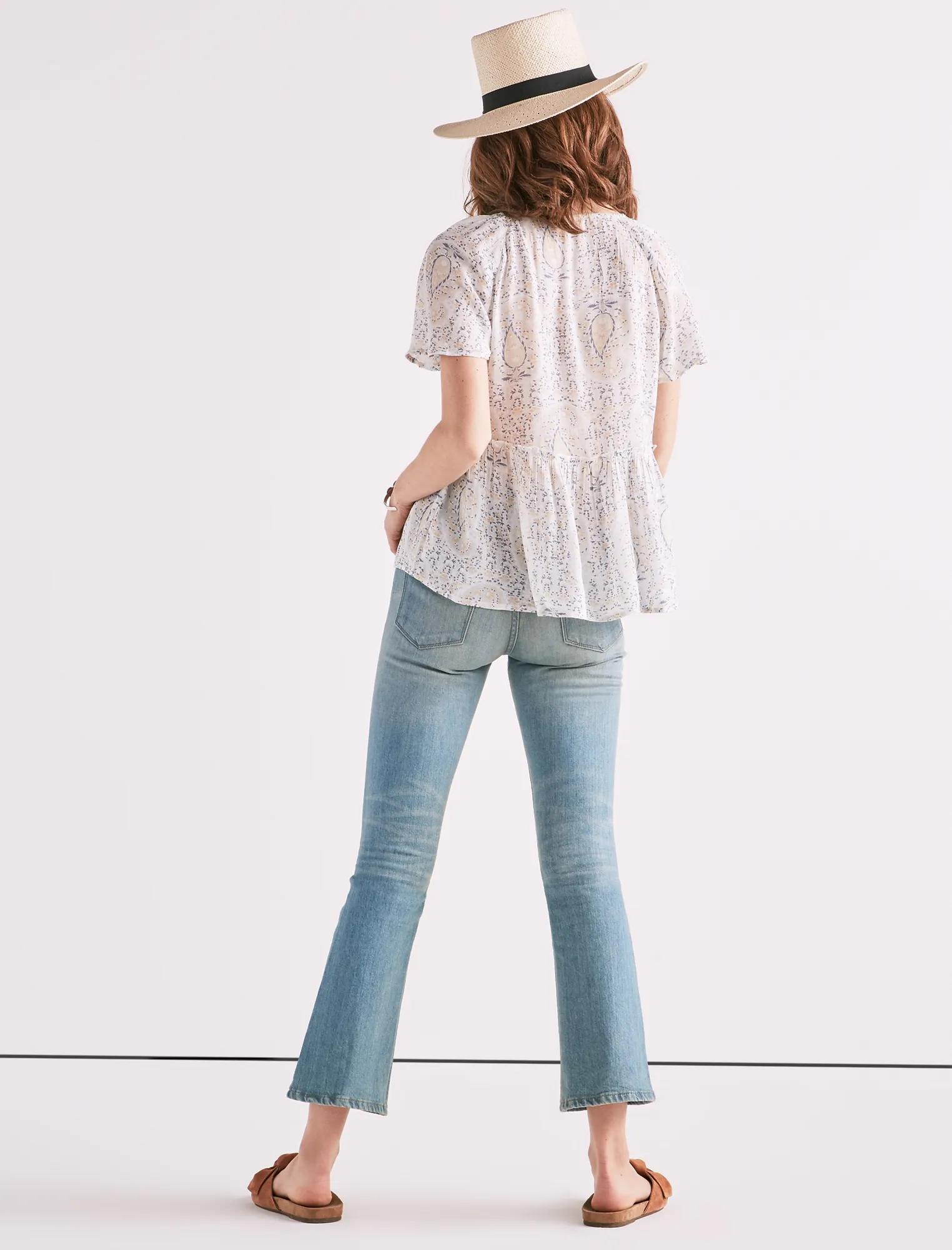 FLUTTER SLEEVE TOP, image 3