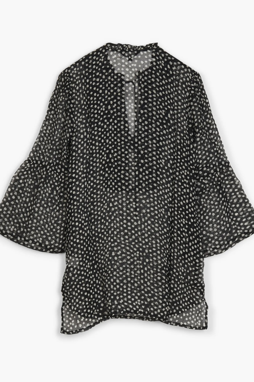 POLKA DOT TUNIC TOP, image 2