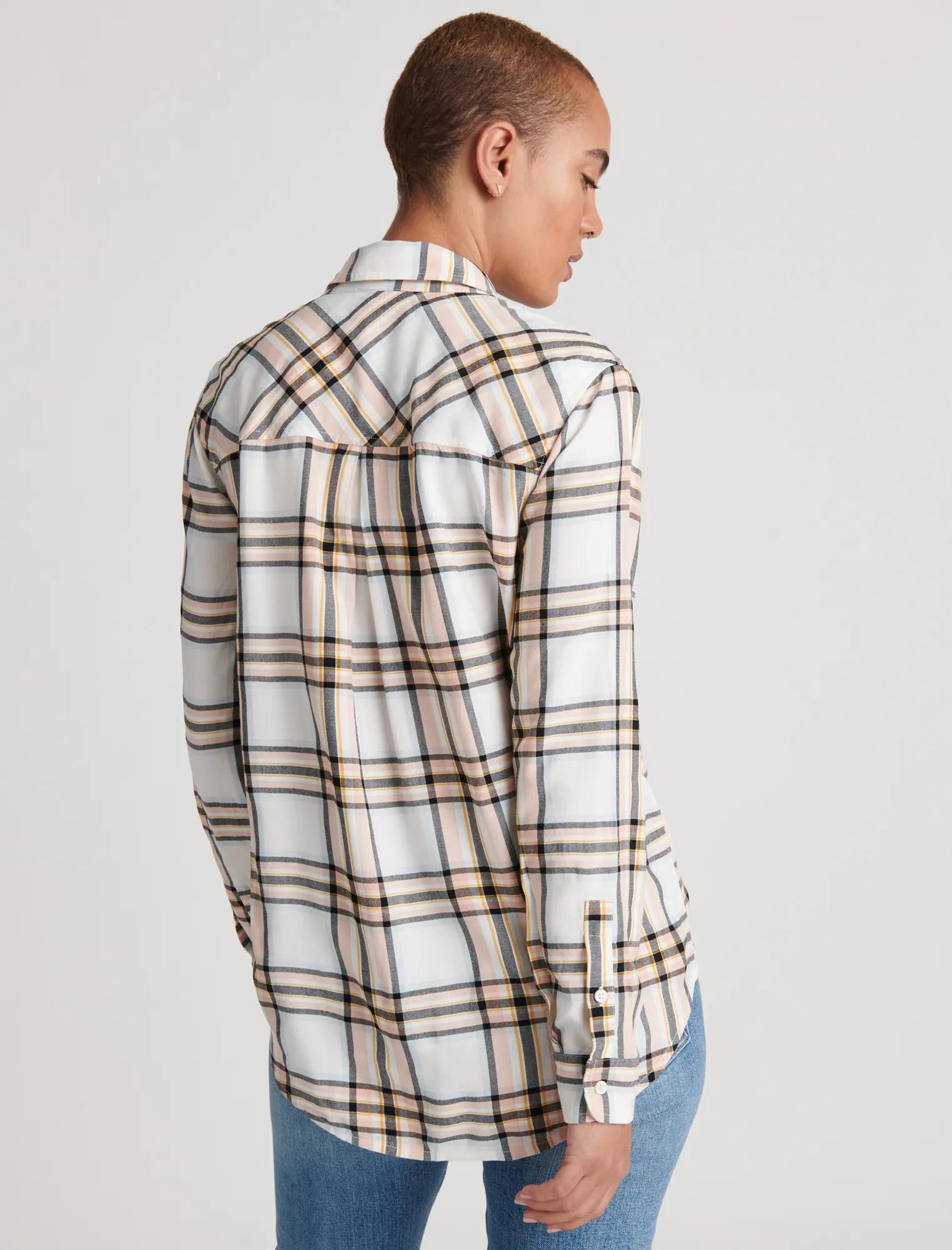 PLAID BOYFRIEND SHIRT, image 4