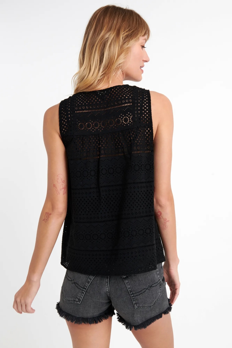 EYELET TANK TOP, image 3
