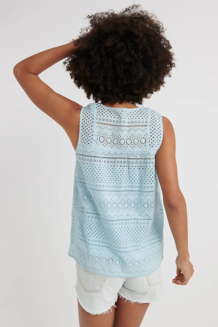 EYELET TANK TOP, image 3