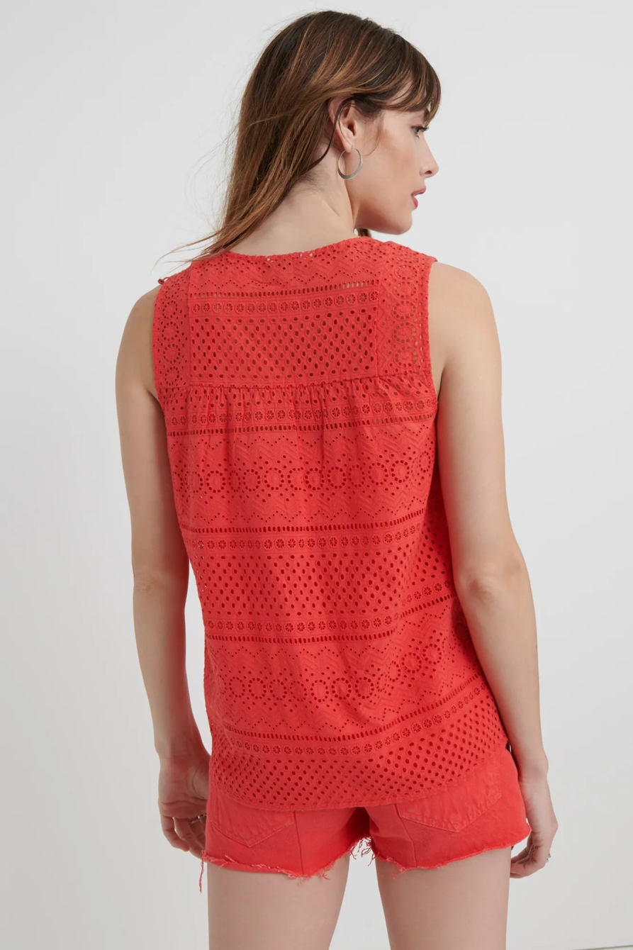 EYELET TANK TOP, image 3