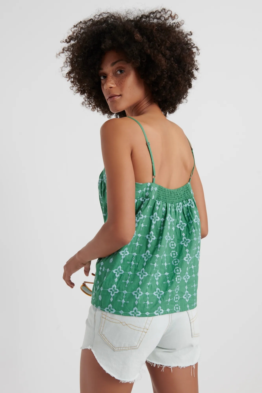 GEO EMBROIDERED TANK, image 3