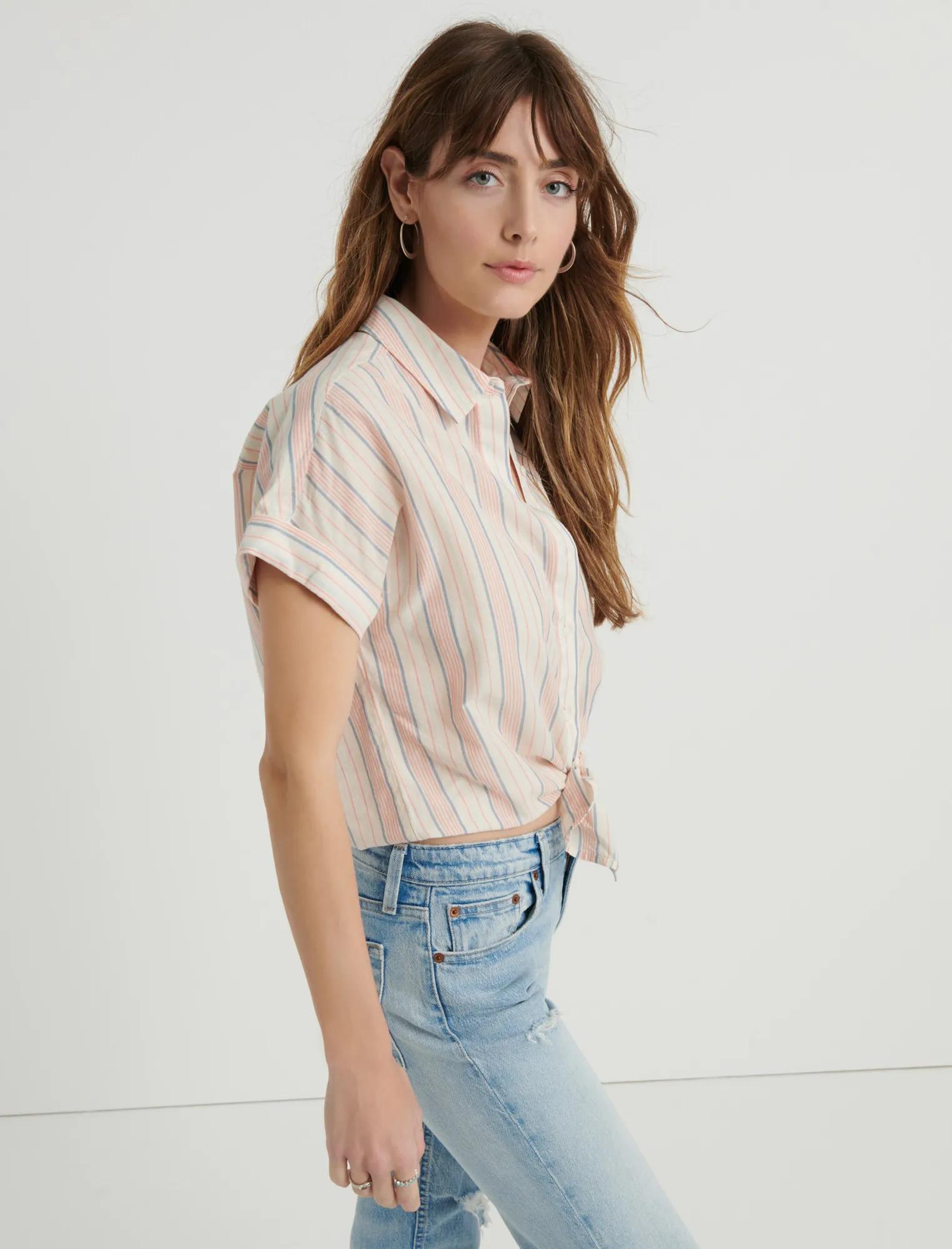 SASHA STRIPED SHIRT, image 2