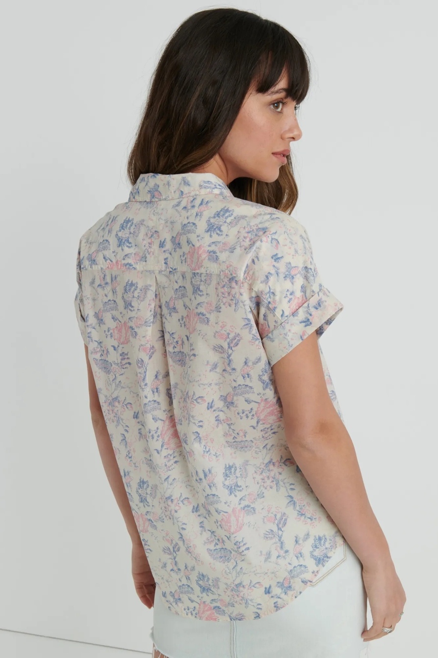 FLORAL SASHA SHIRT, image 3