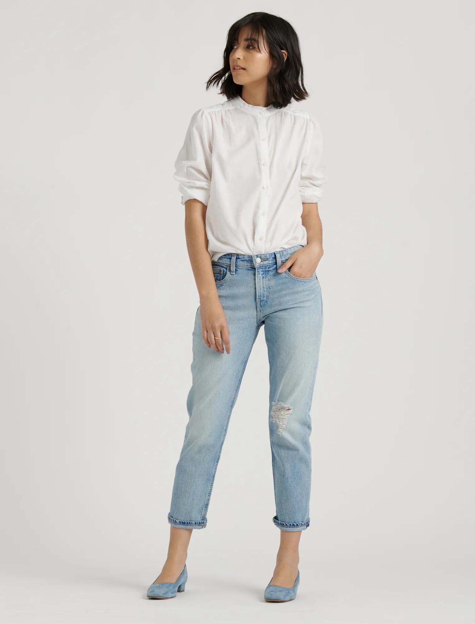 ARIANA RUFFLE NECK TOP, image 2