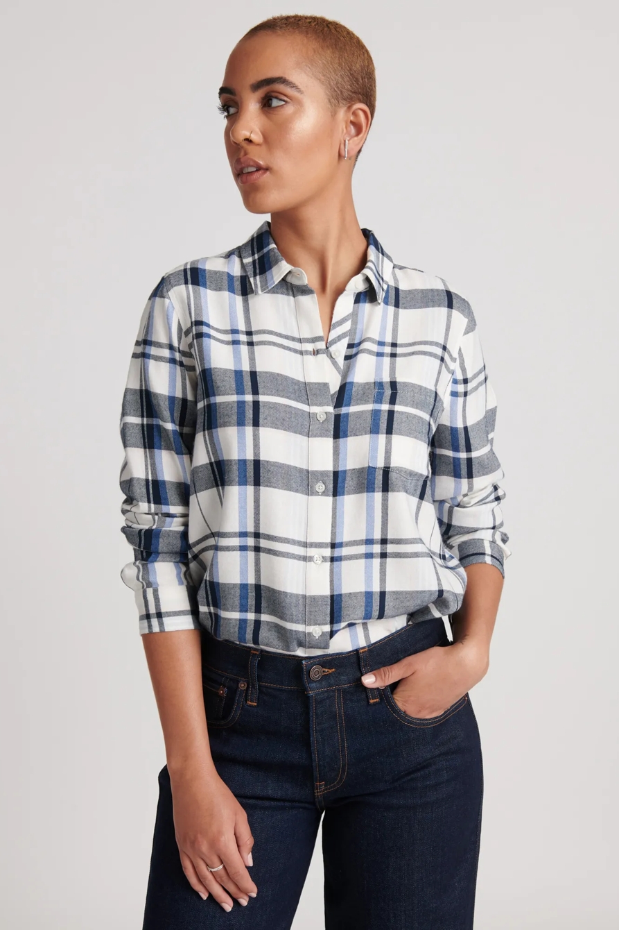 CLASSIC ONE POCKET PLAID SHIRT, image 2