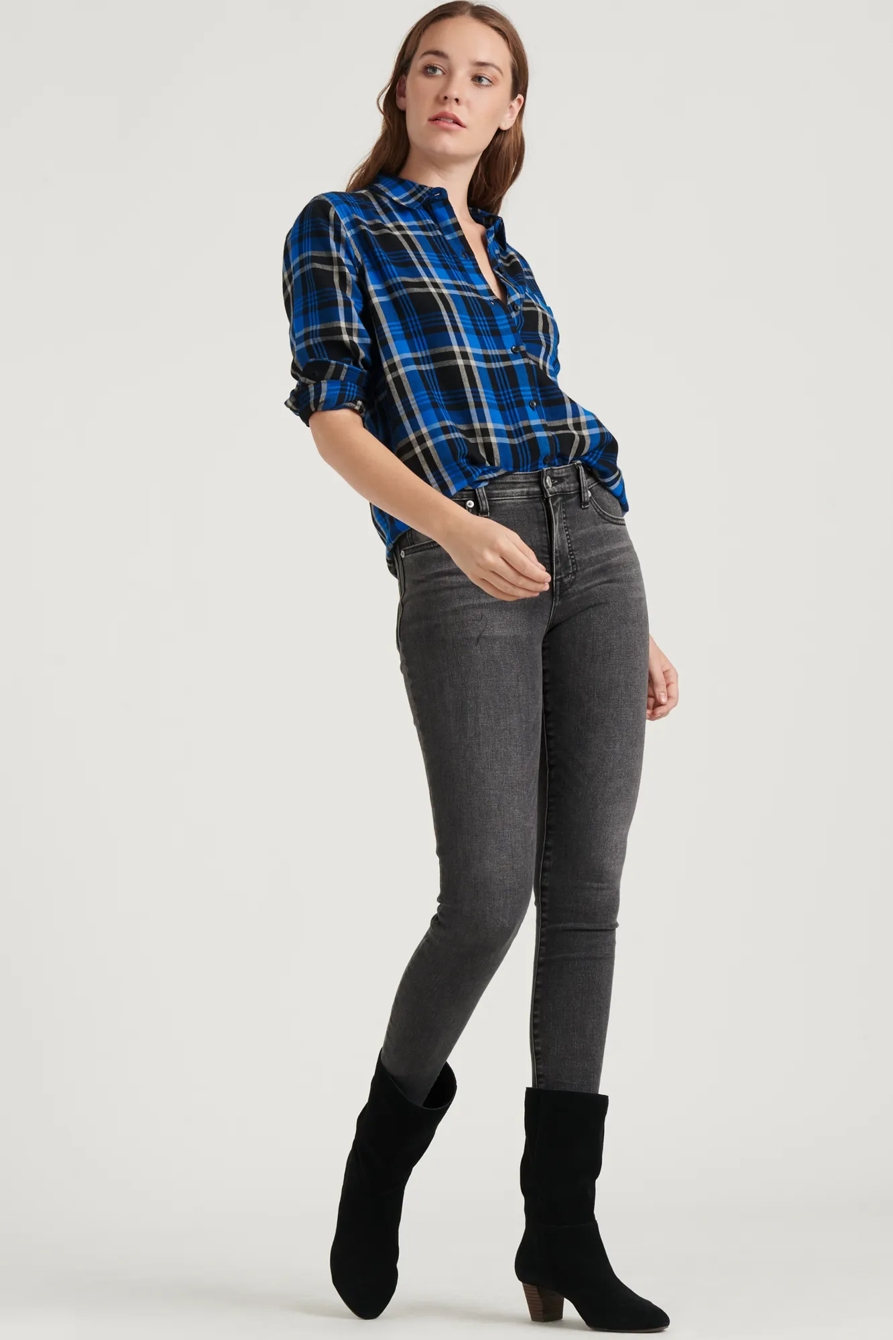 CLASSIC ONE POCKET PLAID SHIRT, image 2