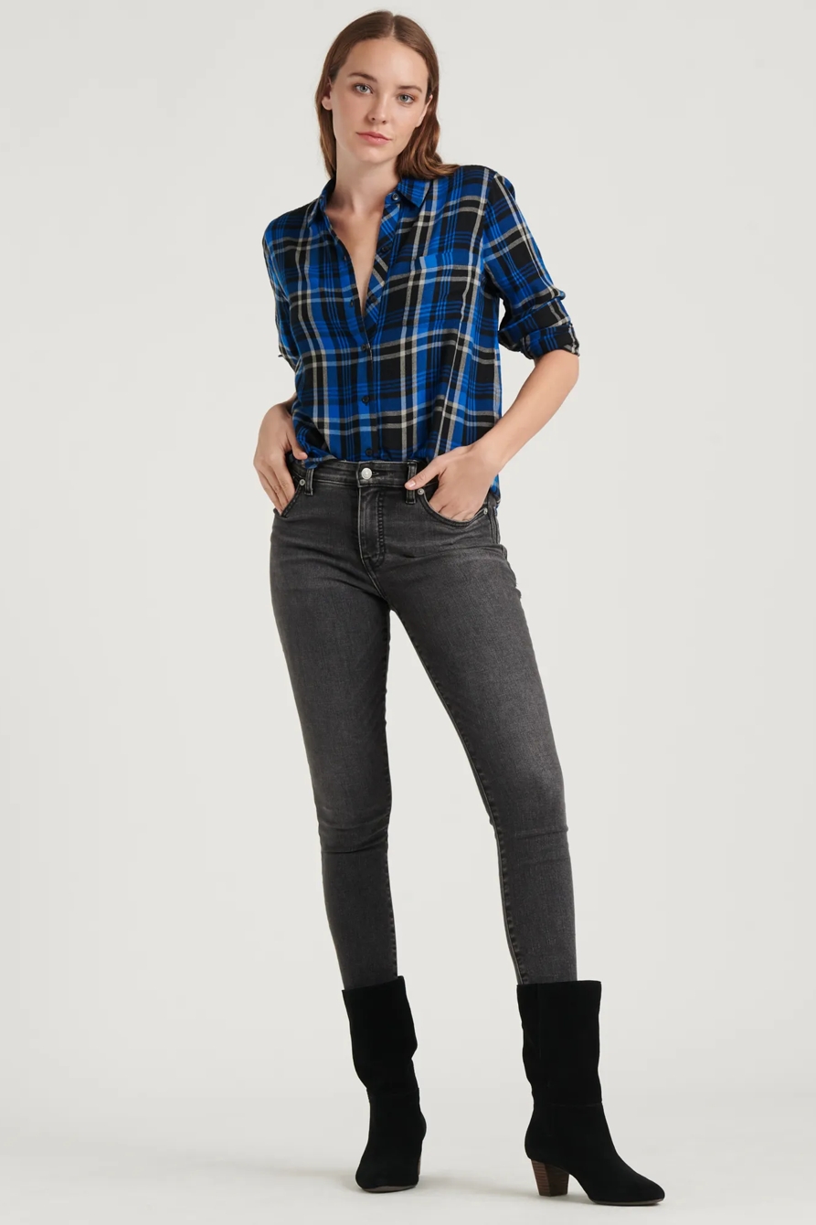 CLASSIC ONE POCKET PLAID SHIRT, image 3