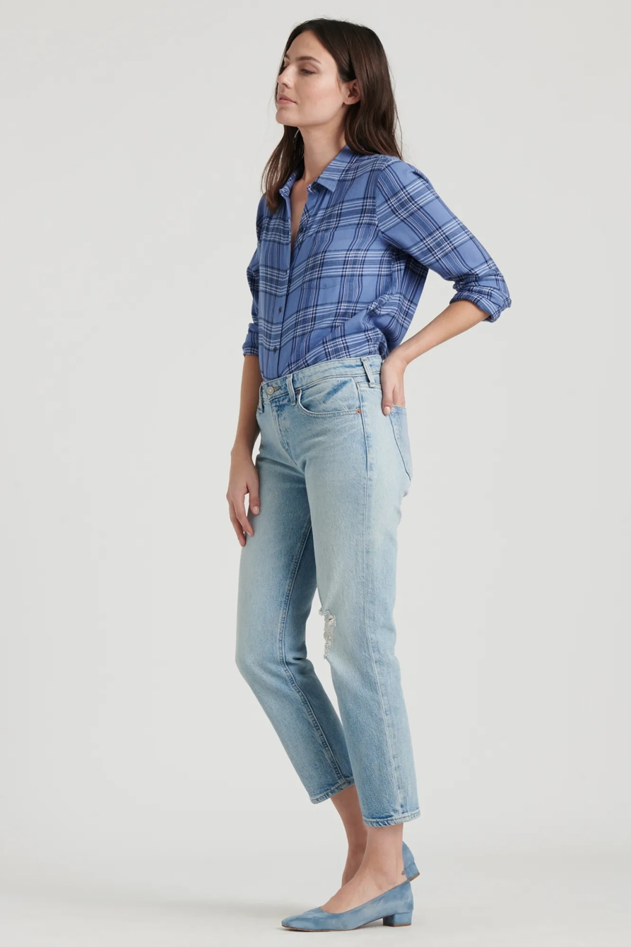 CLASSIC ONE POCKET PLAID SHIRT, image 3