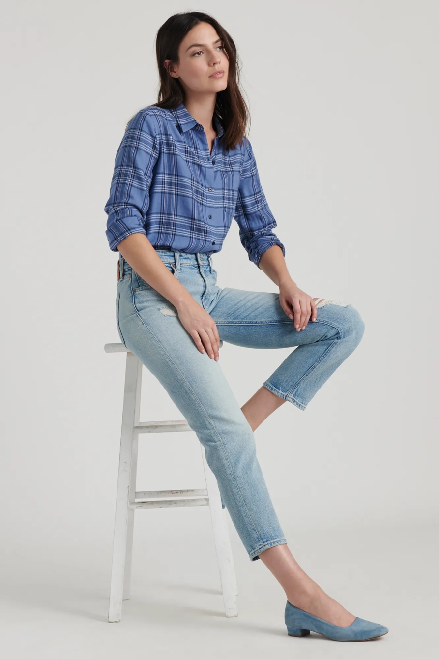 CLASSIC ONE POCKET PLAID SHIRT, image 5