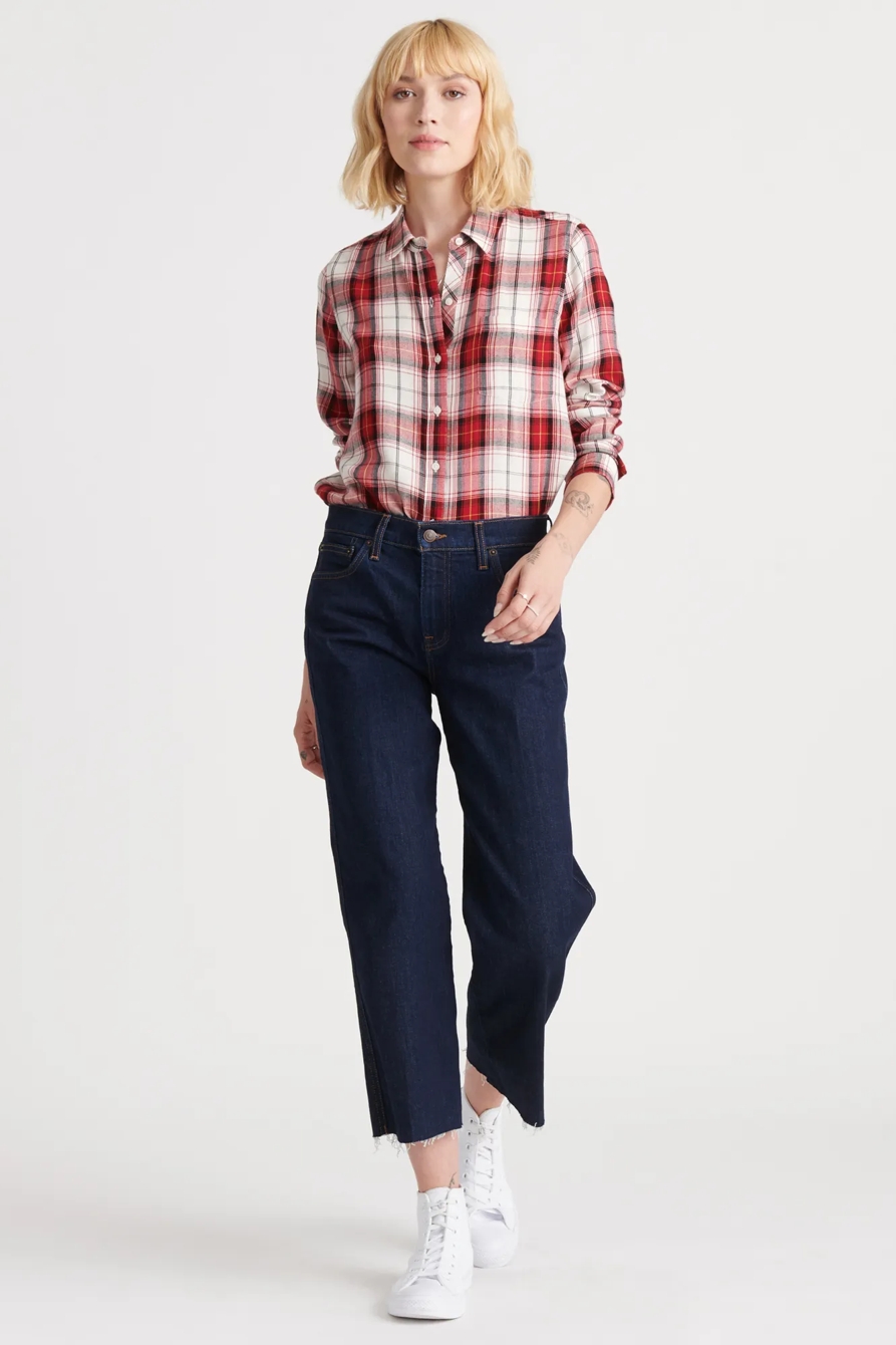CLASSIC ONE POCKET PLAID SHIRT, image 2
