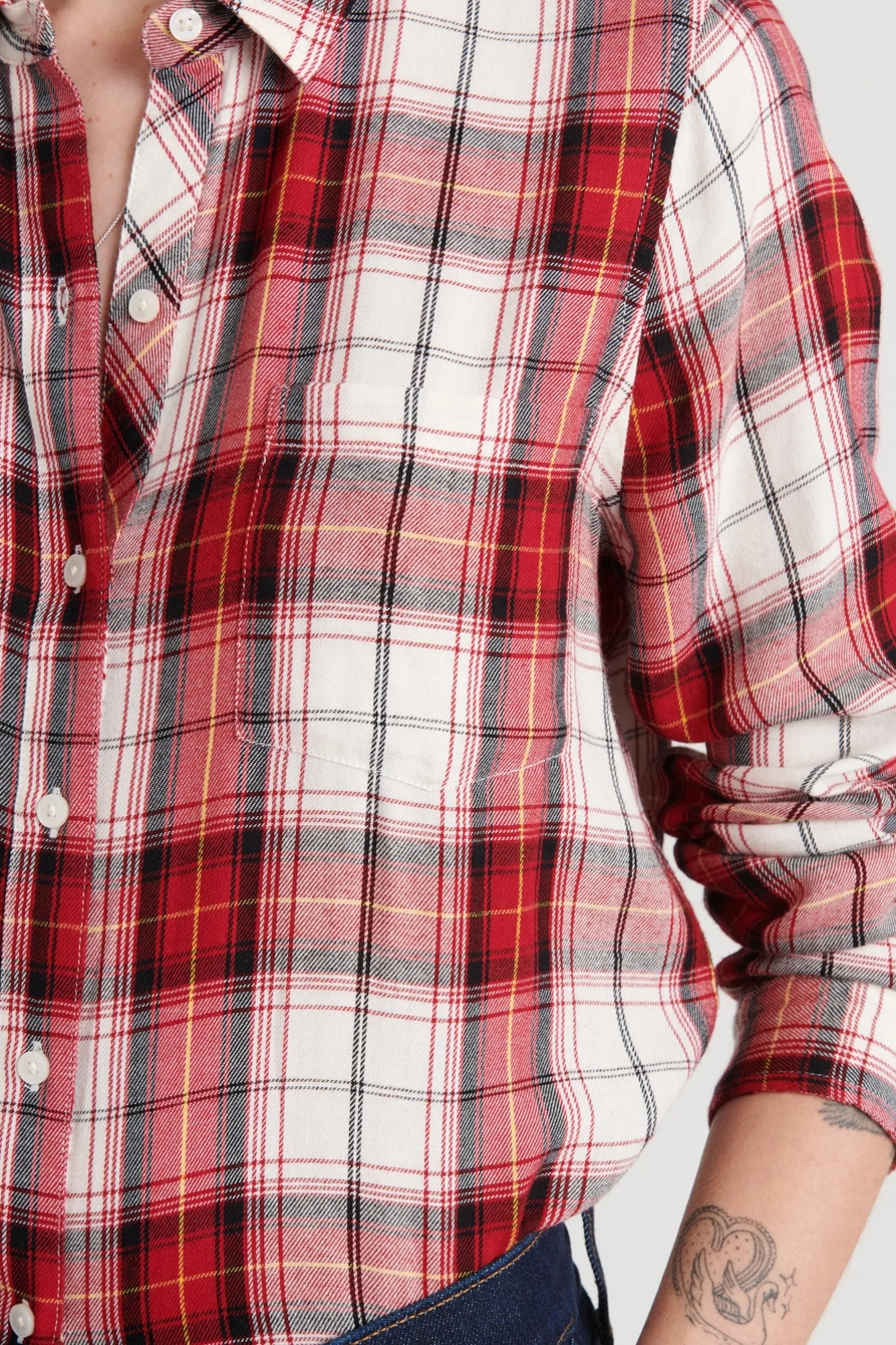 CLASSIC ONE POCKET PLAID SHIRT, image 3