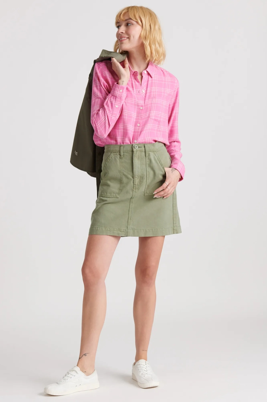 CLASSIC ONE POCKET PLAID SHIRT, image 2