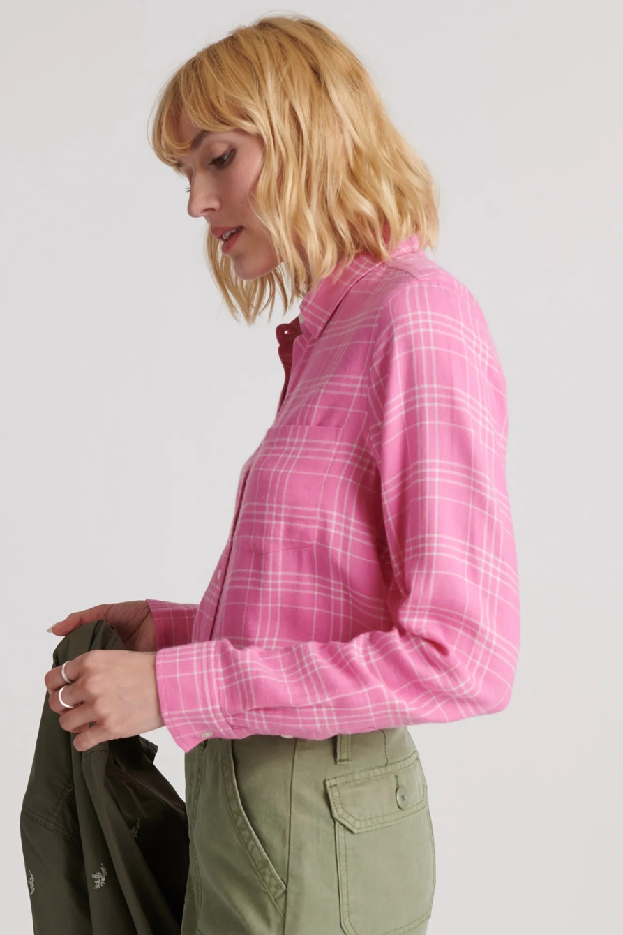 CLASSIC ONE POCKET PLAID SHIRT, image 3