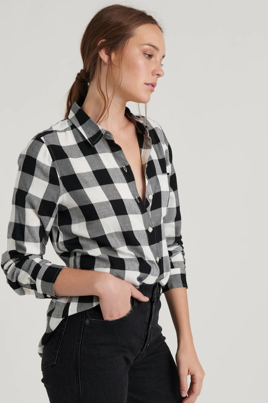 CLASSIC ONE POCKET PLAID SHIRT, image 2