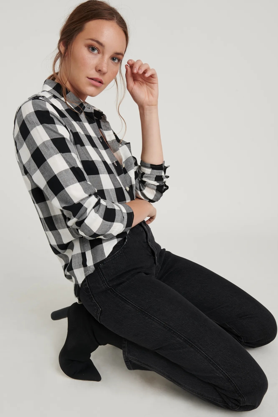 CLASSIC ONE POCKET PLAID SHIRT, image 4