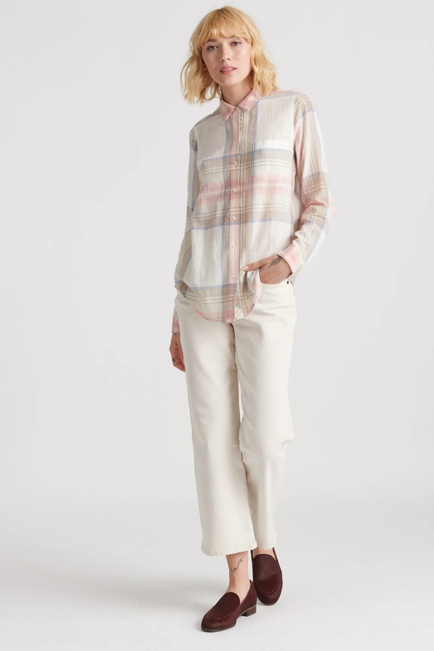 CLASSIC ONE POCKET PLAID SHIRT, image 2