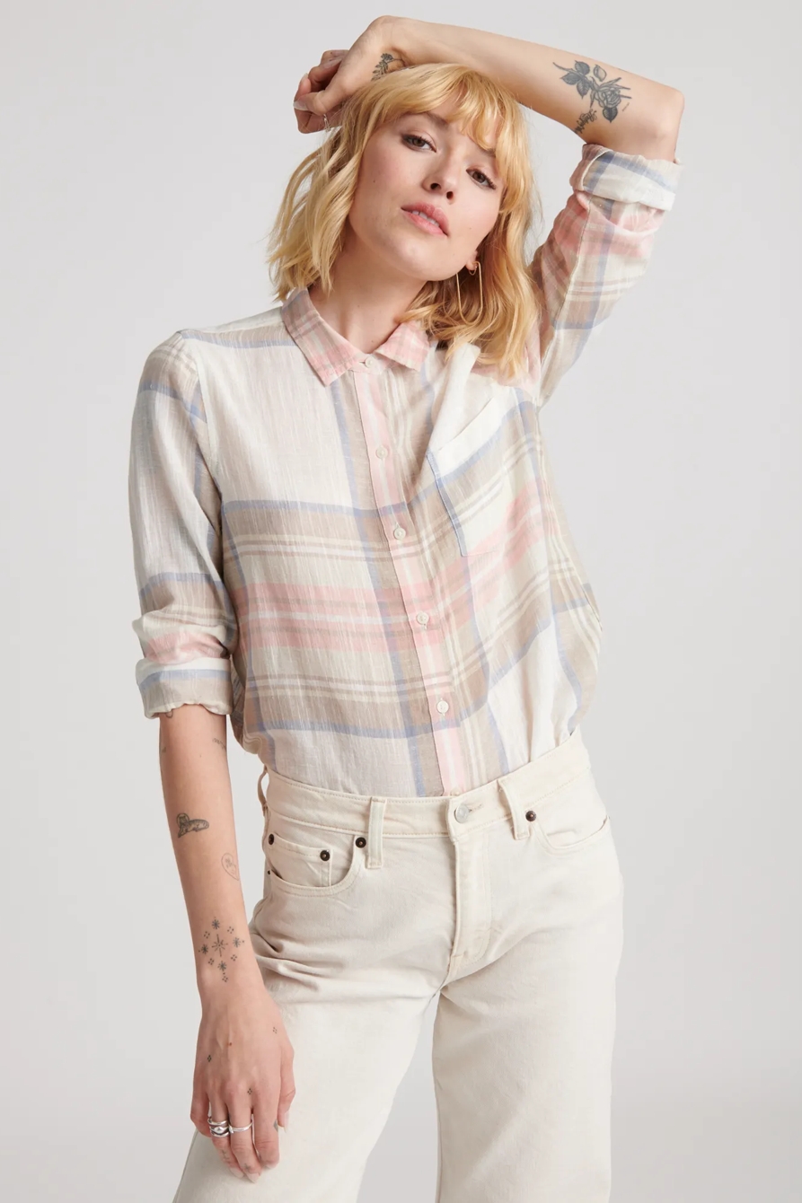 CLASSIC ONE POCKET PLAID SHIRT, image 3