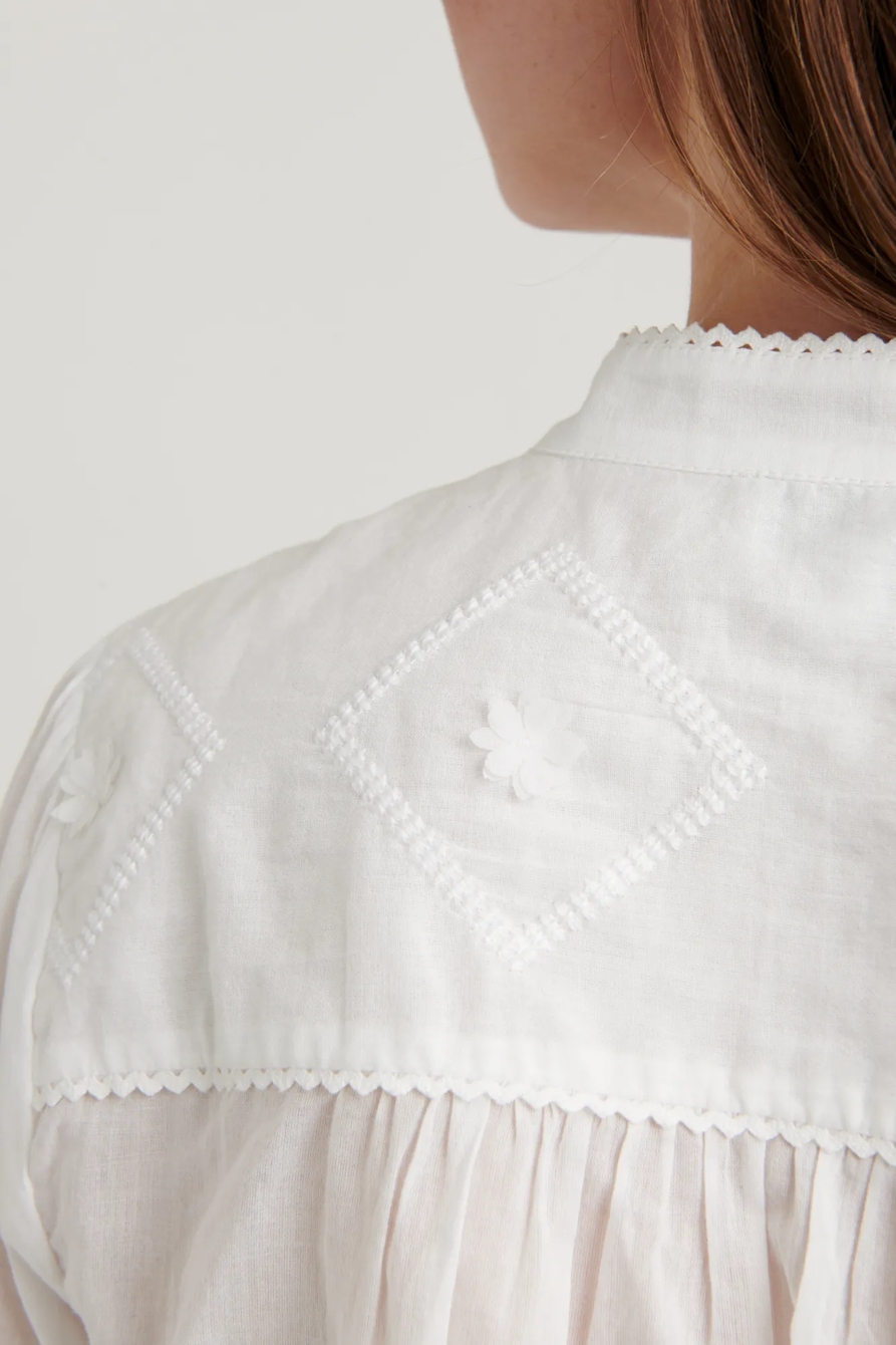 MARIA FLORAL APPLIQUE TOP, image 6
