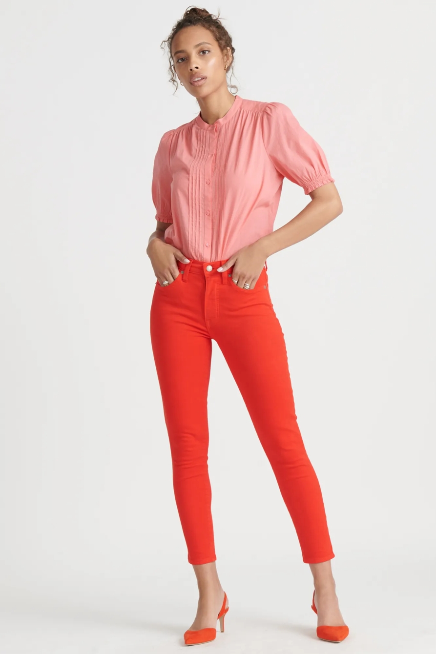 DAKOTA RUFFLE SLEEVE TOP, image 2