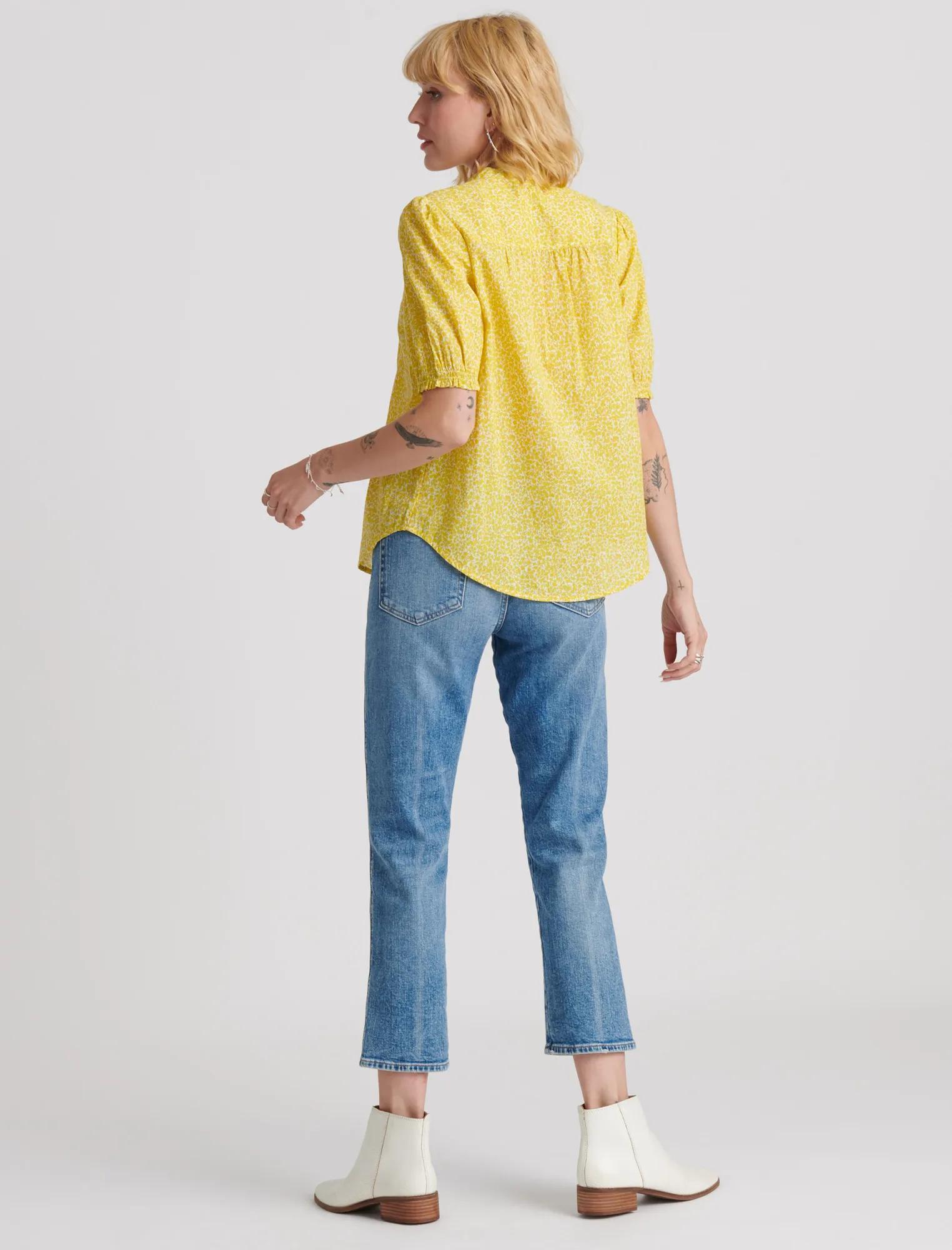 DAKOTA RUFFLE SLEEVE TOP, image 4