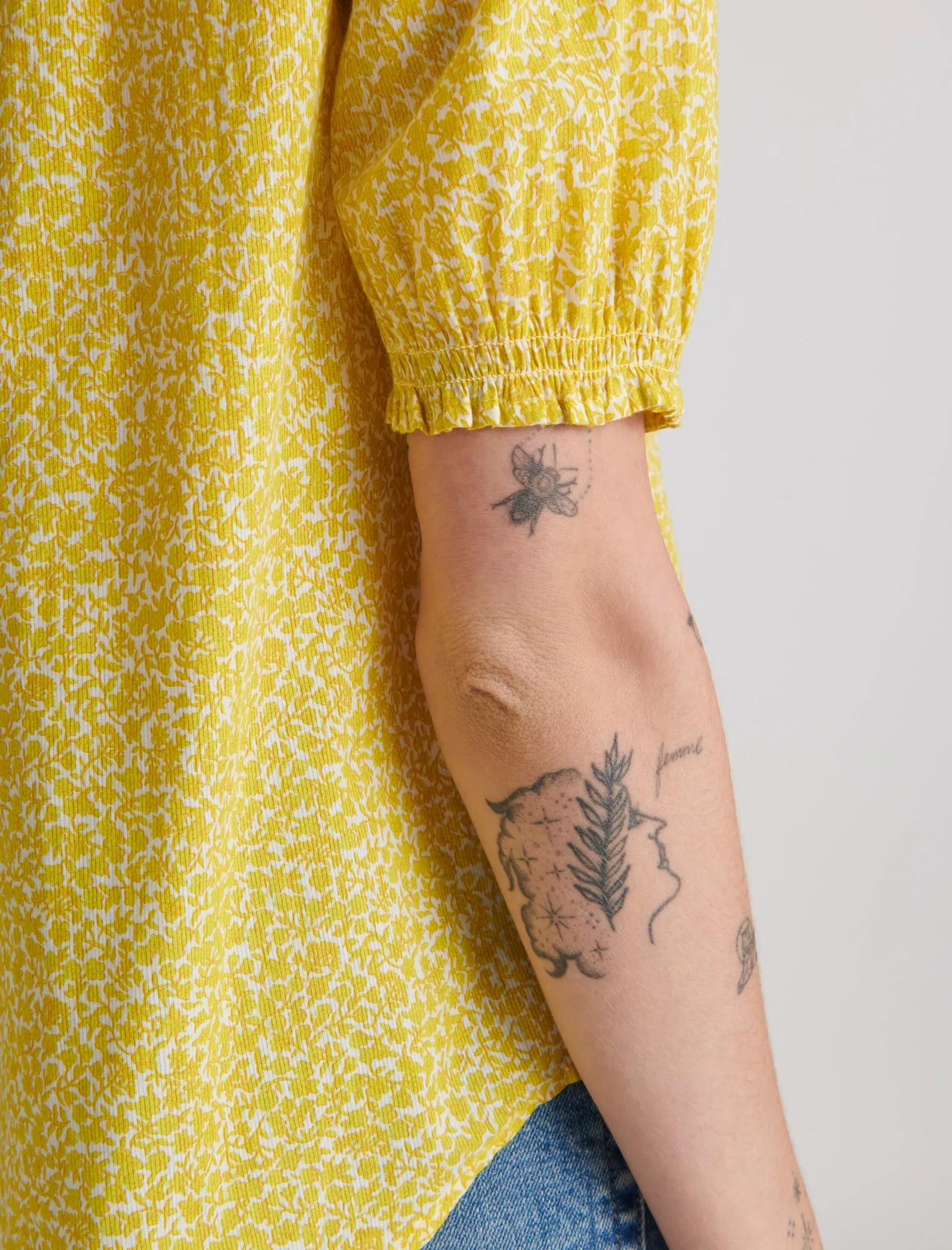 DAKOTA RUFFLE SLEEVE TOP, image 5